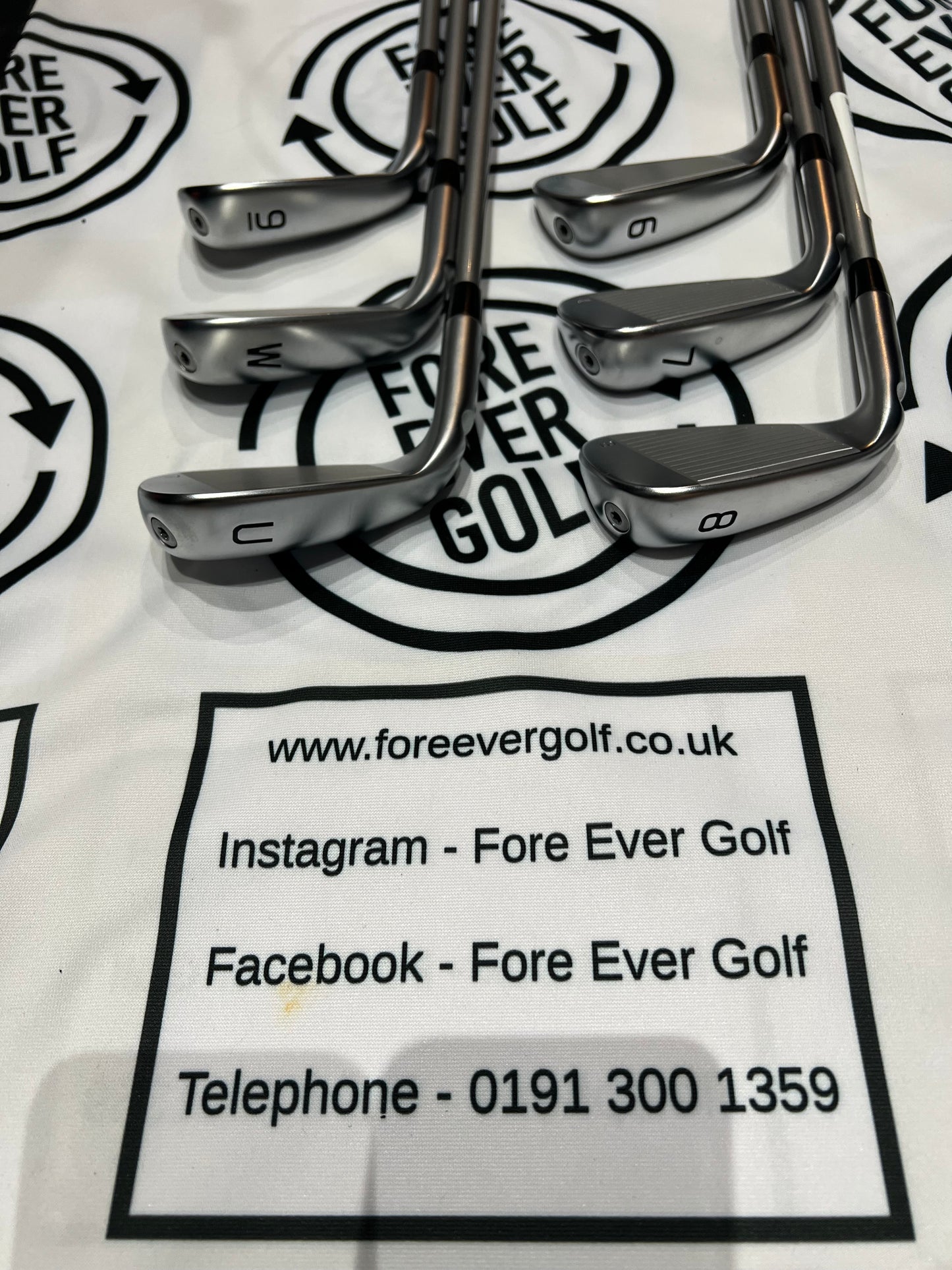 PING G440 IRONS / 6 - UW / BLUE DOT / RH / 35g ALTA QUICK Graphite Shafts