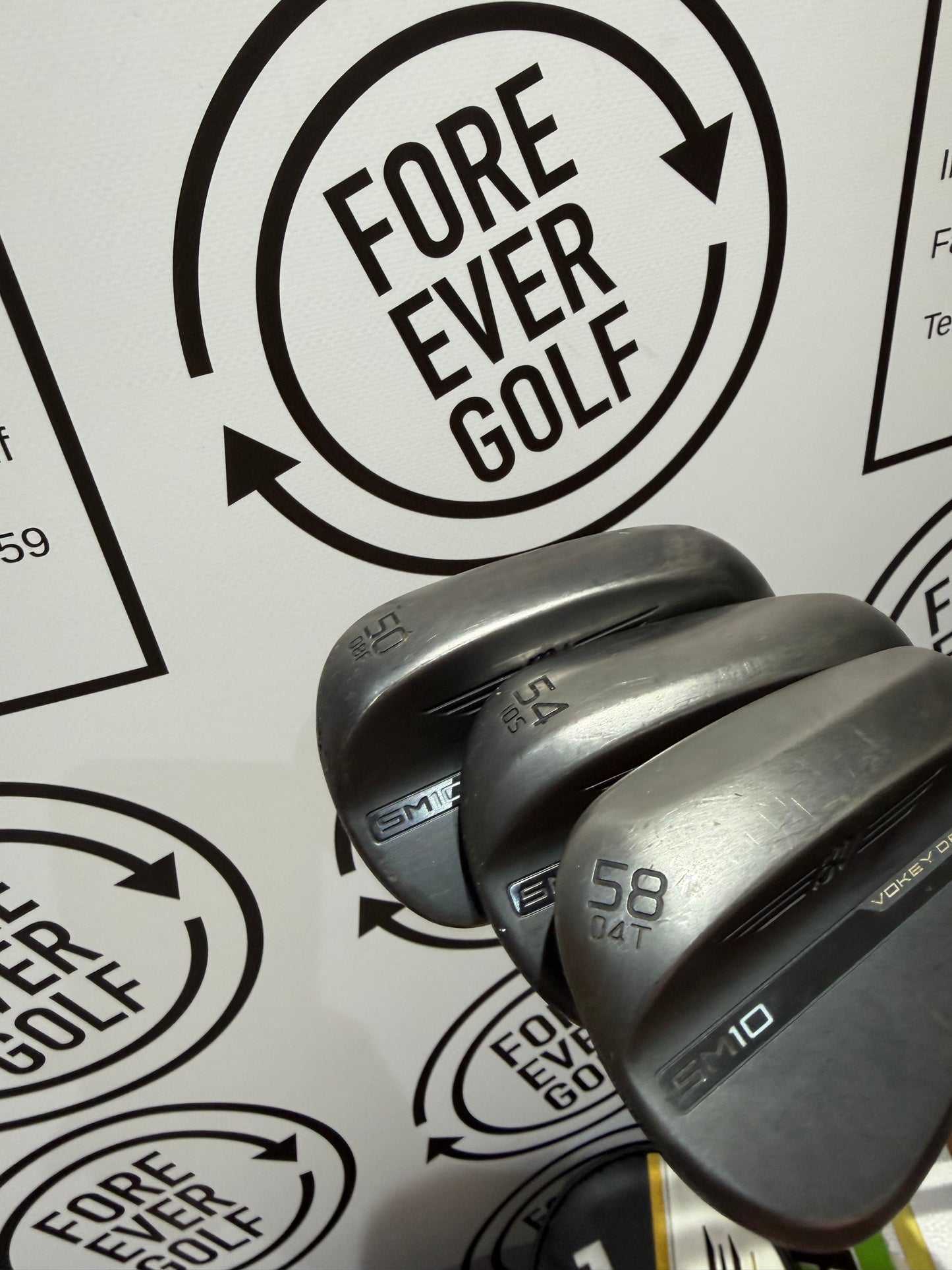 TITLEIST VOKEY SM10 WEDGES / 50,54,58 / RH / Black / Wedge Flex