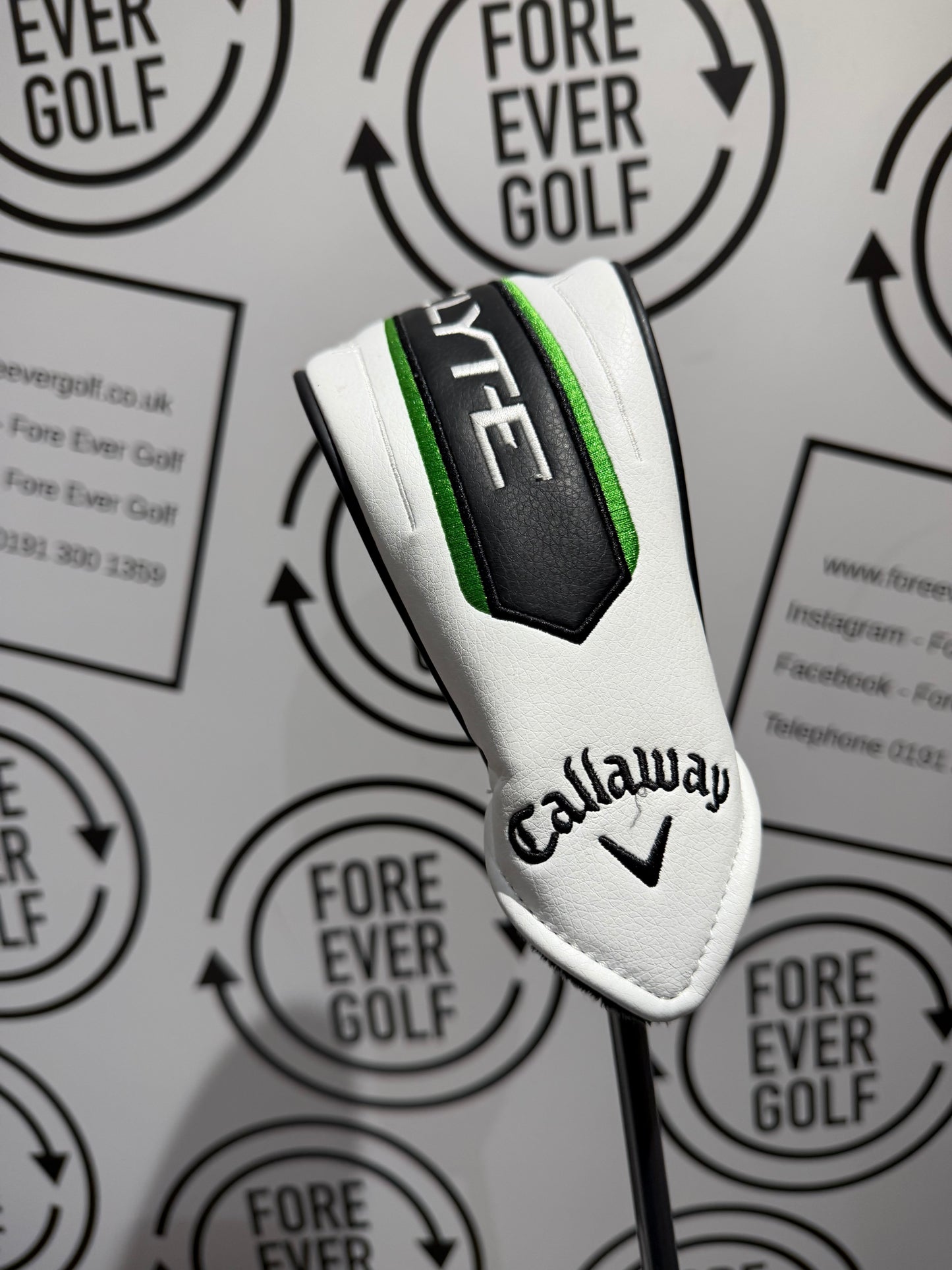 CALLAWAY ELYTE X 4 HYBRID / 21 Degree / Mens RH / 70g Stiff Flex