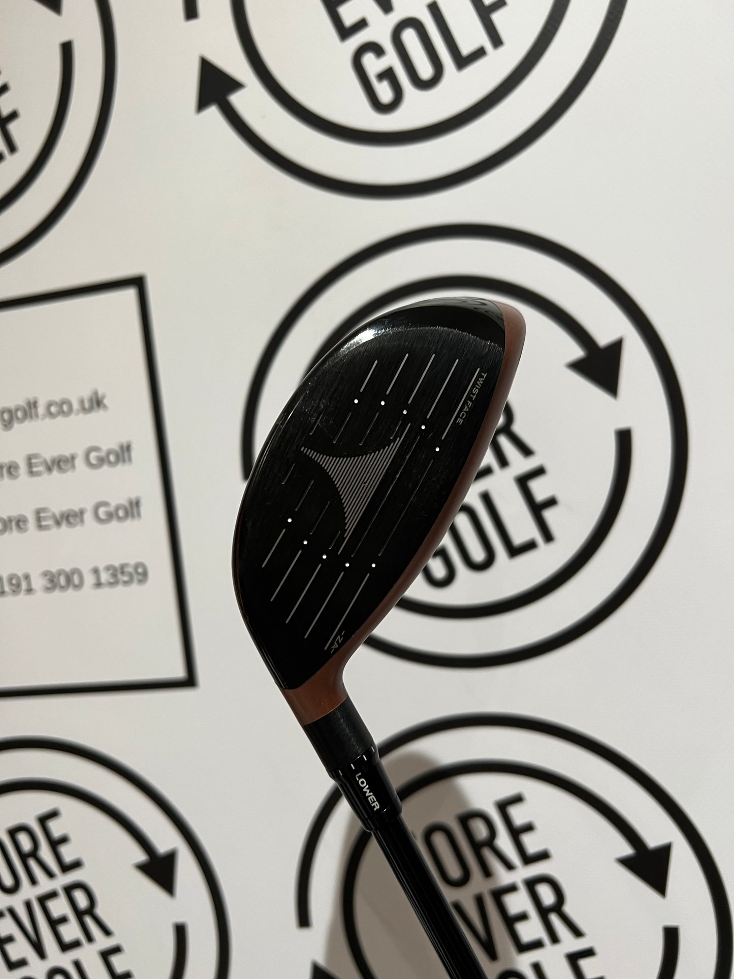 TAYLORMADE BRNR MINI COPPER DRIVER / 11.5 Deg / Mens RH / 65g Stiff Flex