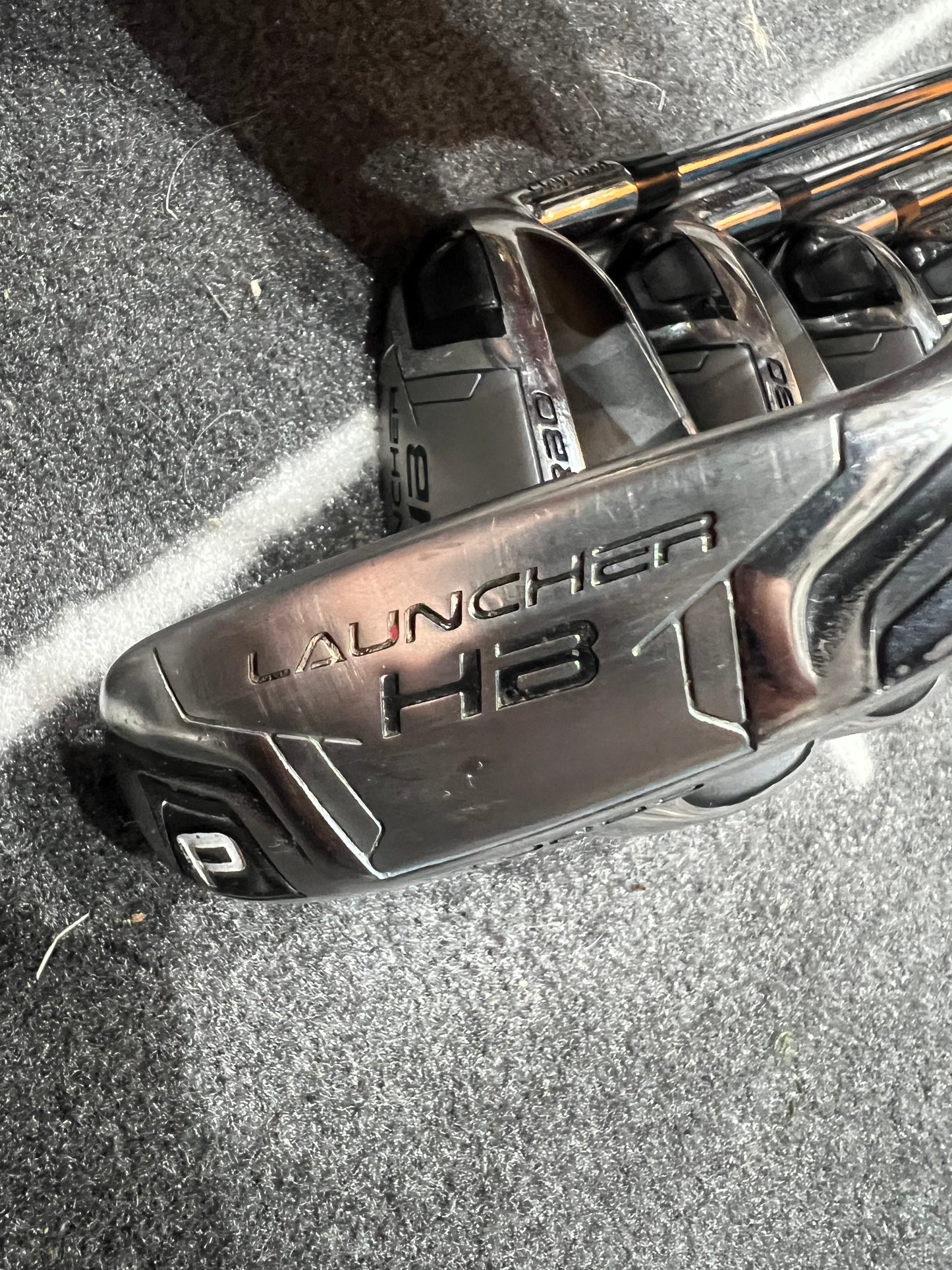 CLEVELAND LAUNCHER HB TURBO IRONS (5 - PW), Mens RH, 98g Reg Flex