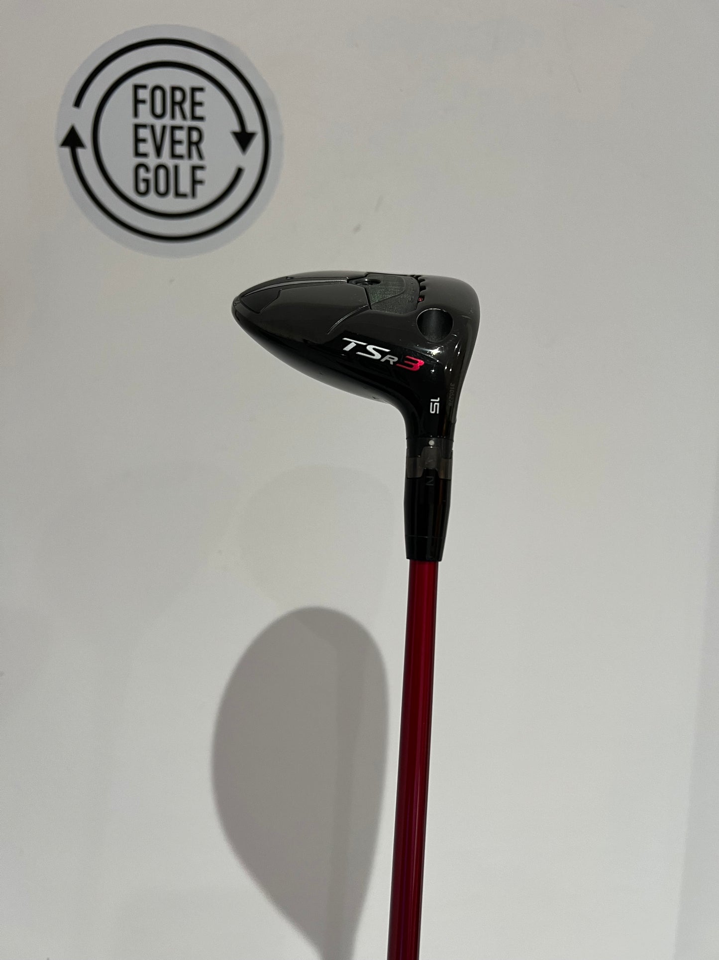 TITLEIST TSR3 3 WOOD (15 Deg), Mens RH, 70g Stiff Flex