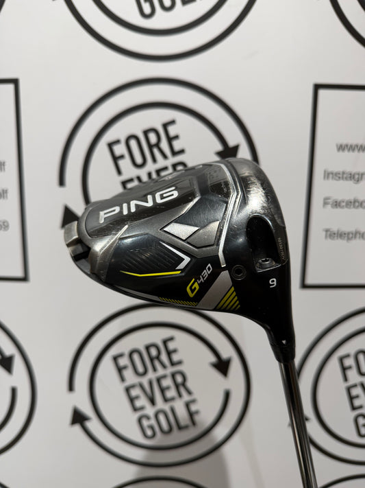 PING G430 MAX DRIVER / 9 Deg / Mens RH / 65g Stiff Flex