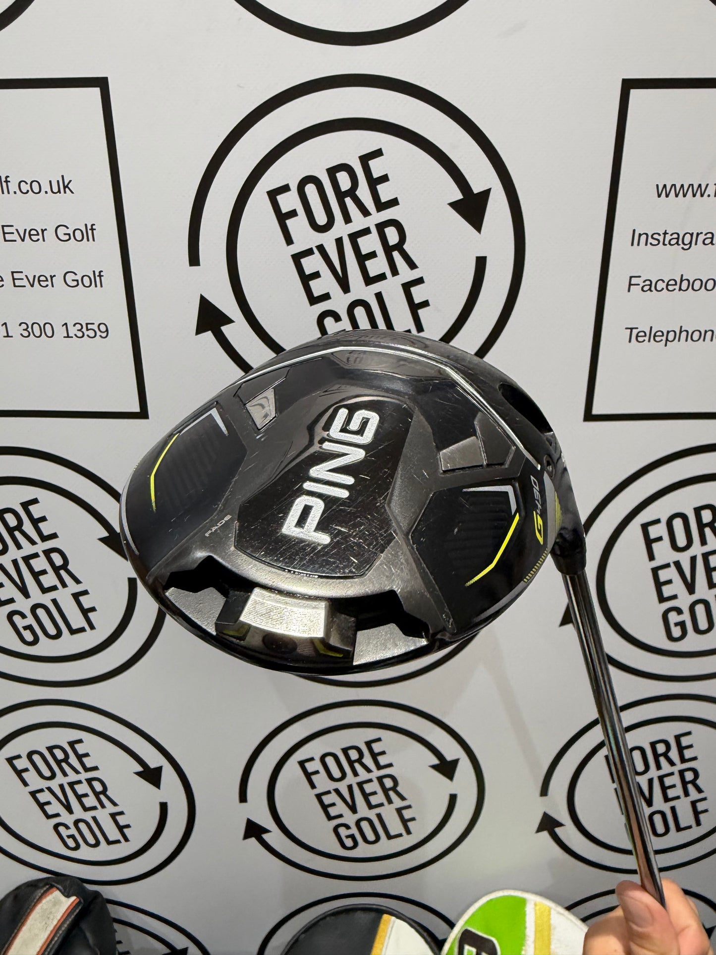 PING G430 MAX DRIVER / 9 Deg / Mens RH / 65g Stiff Flex