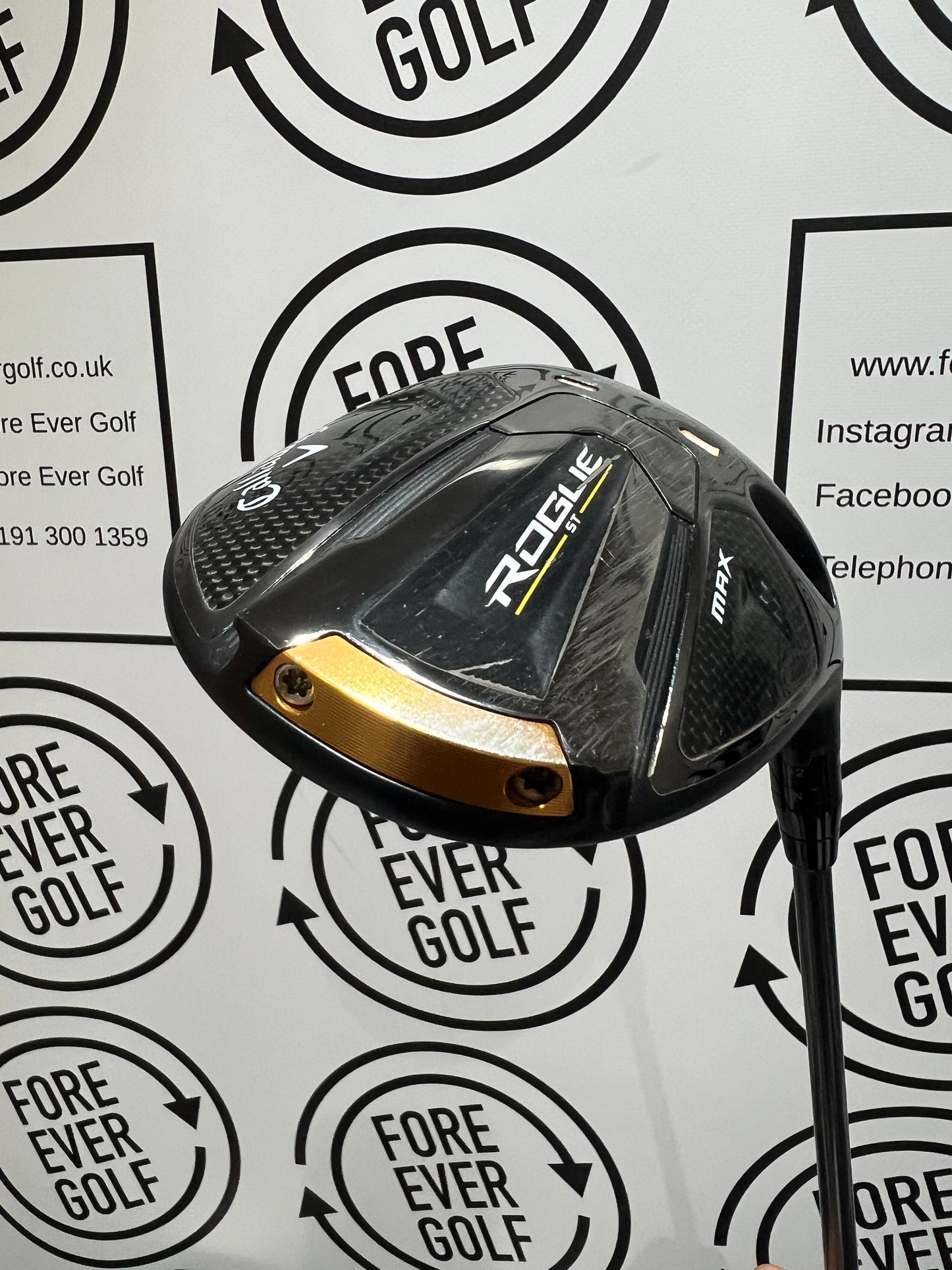CALLAWAY ROGUE ST MAX DRIVER / 10.5 Deg / RH / 50g Stiff Flex