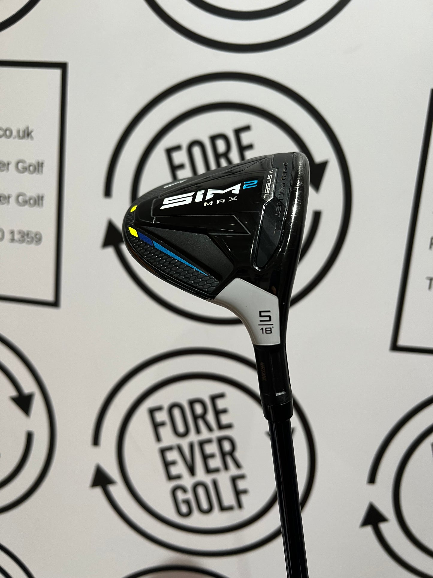TAYLORMADE SIM2 5 WOOD / 18 Deg / RH / 50g Reg Flex