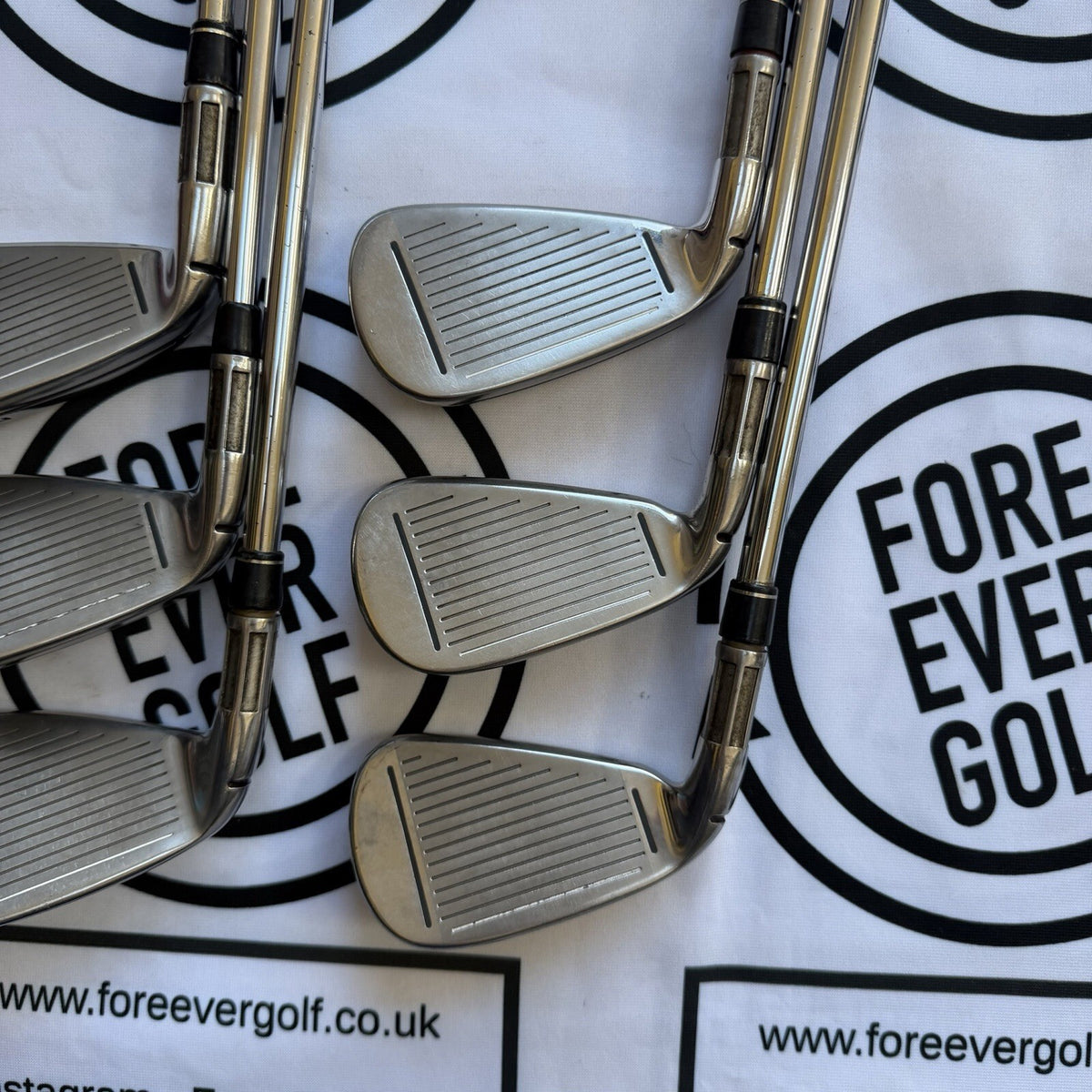 TAYLORMADE M4 IRONS / 4 - 9i / Mens RH / 100g Stiff Flex / OK USED