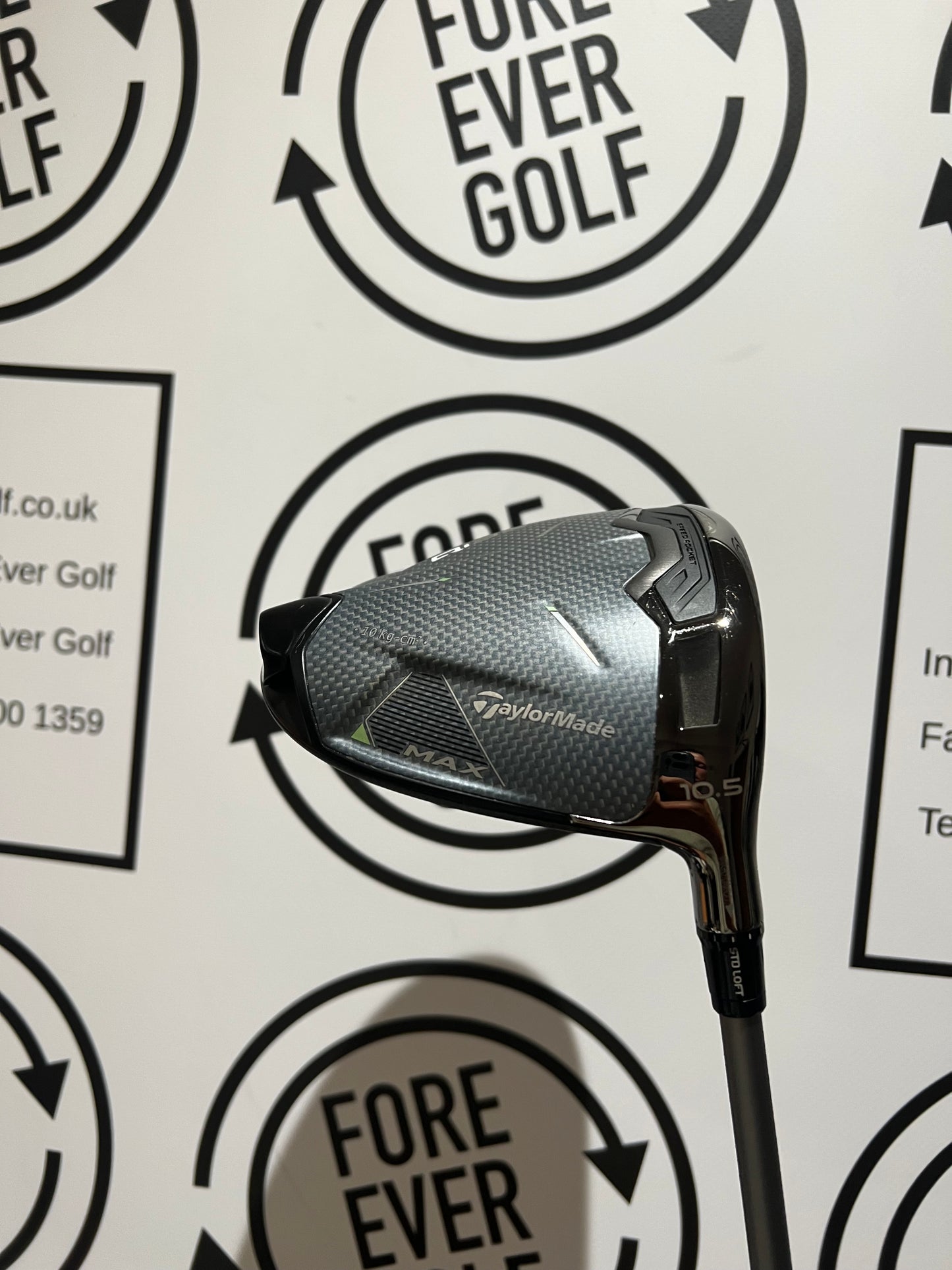 TAYLORMADE Qi35 MAX DRIVER / 10.5 Deg / RH / 50g Reg Flex