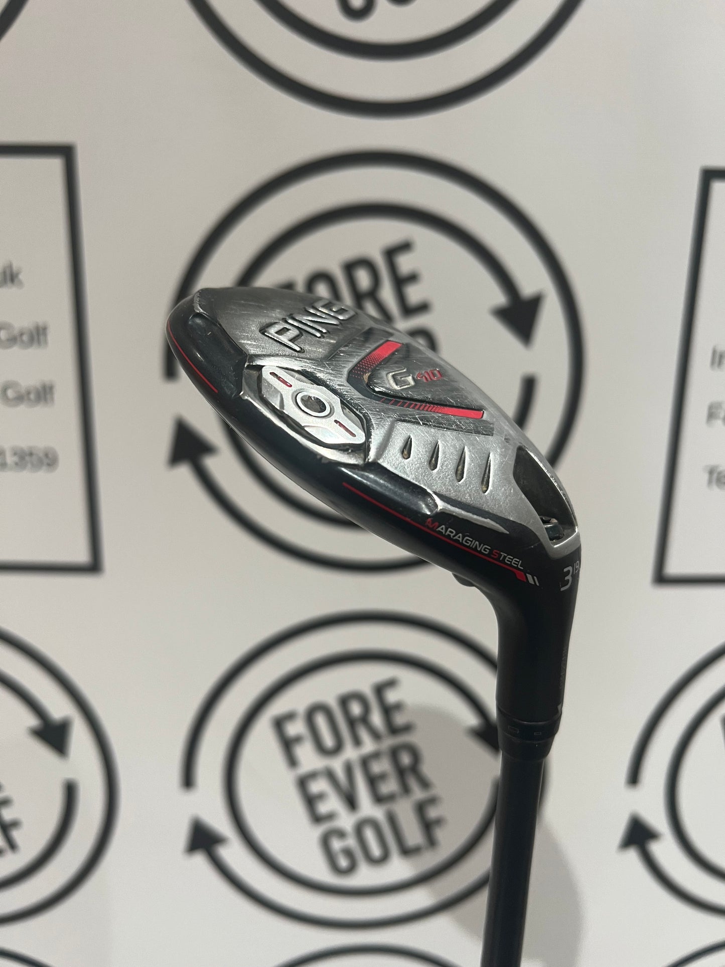 PING G410 3 HYBRID (19 Deg), Mens RH, 70g Reg Flex