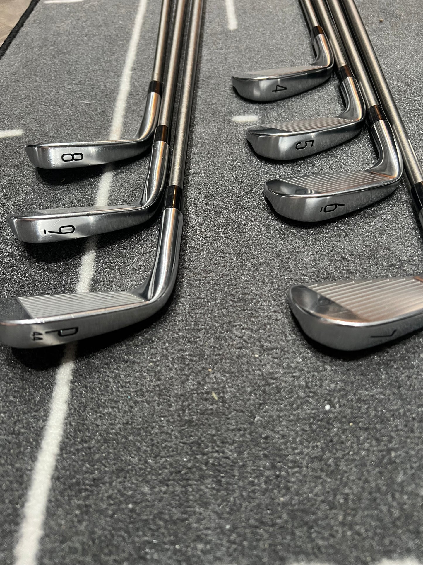 TITLEIST T150 IRONS / 4 - PW / RH / Upgraded 95g Stiff Flex Steel Fiber Shafts