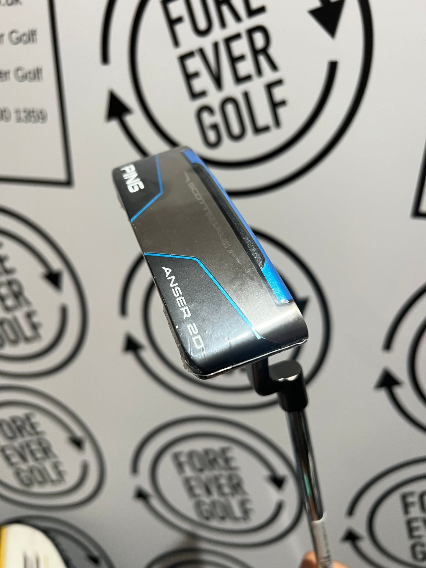 PING SCOTTSDALE 2025 ANSER 2D PUTTER / Black Dot / 34” / RH