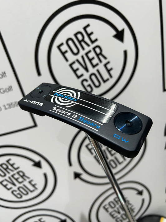 ODYSSEY A.i ONE SQUARE 2 SQUARE DOUBLE WIDE PUTTER / RH / 34”