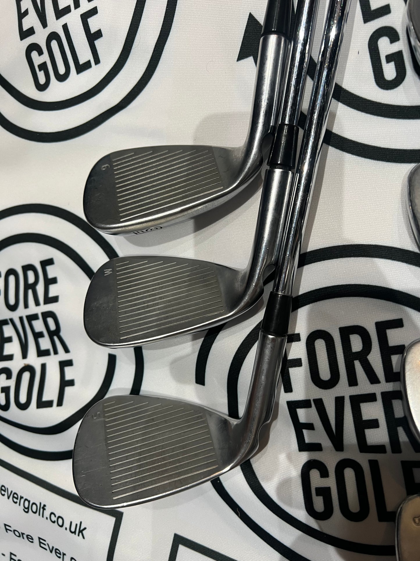 PING G410 IRONS / 5 - SW / Mens RH / Blue Dot / 98g Reg Flex