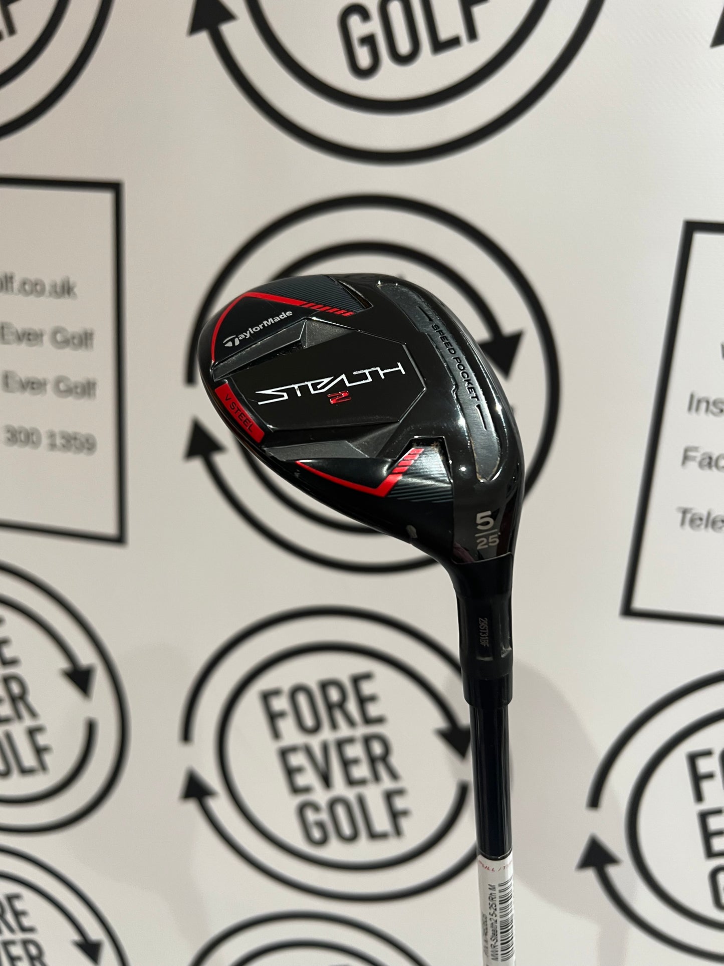 TAYLORMADE STEALTH 2 5 HYBRID (25 Deg), Mens RH, 50g A Flex