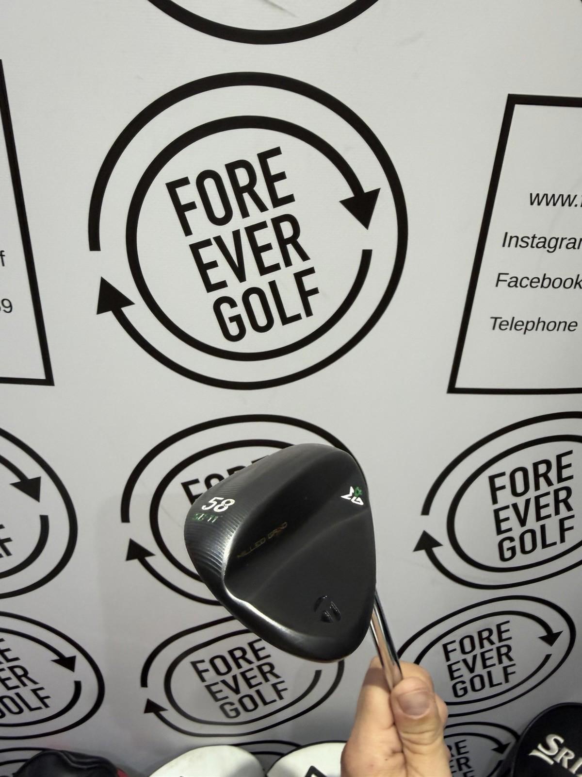 TAYLORMADE MILLED GRIND 4 WEDGES / 50,54,58 / RH / 120g Stiff Flex / MINT USED