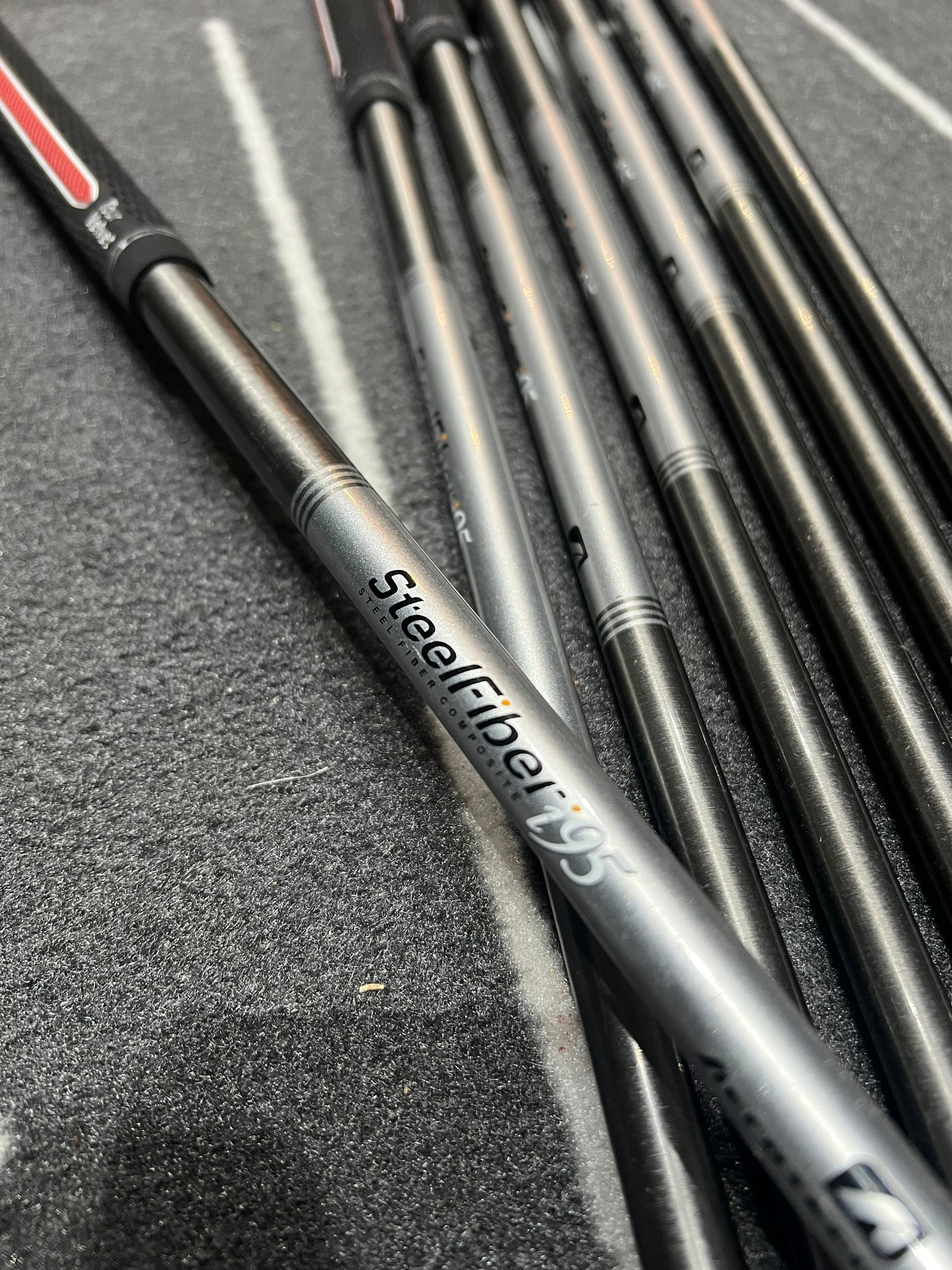 TITLEIST T150 IRONS / 4 - PW / RH / Upgraded 95g Stiff Flex Steel Fiber Shafts