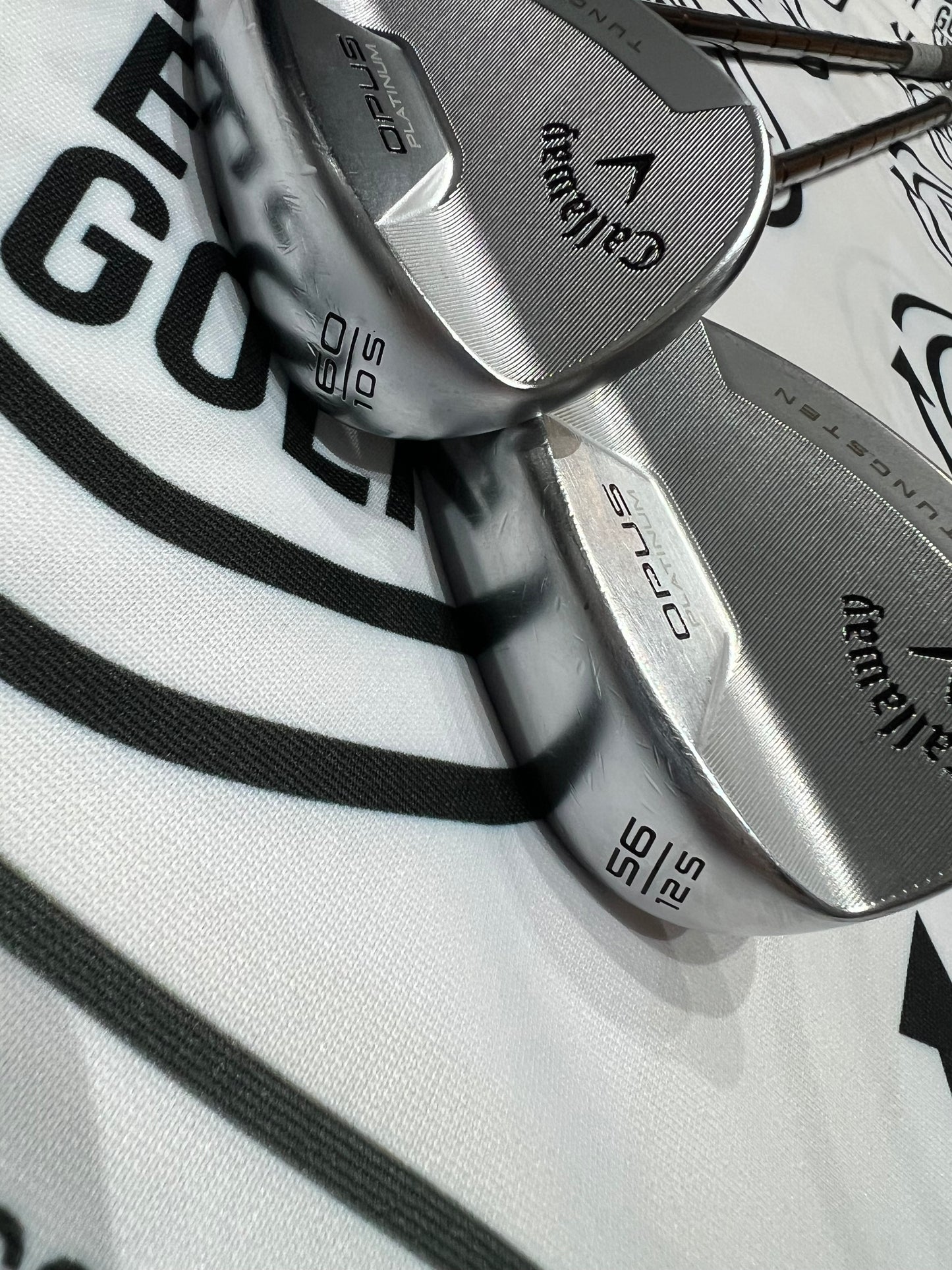 CALLAWAY OPUS PLATINUM WEDGES / 56 & 60 Deg / 115g Wedge Flex / RH