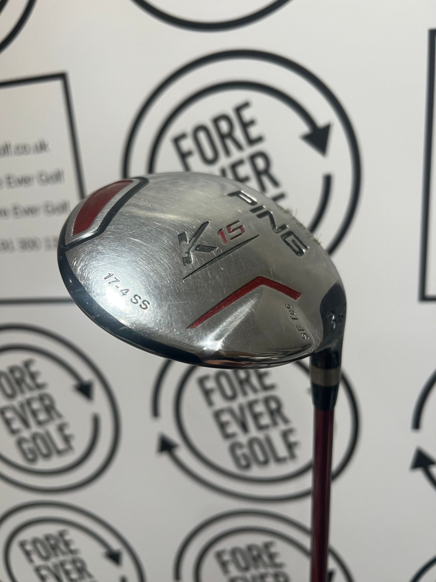 PING K15 SF TEC 3 WOOD / 16 Degree / Mens RH / Regular Flex