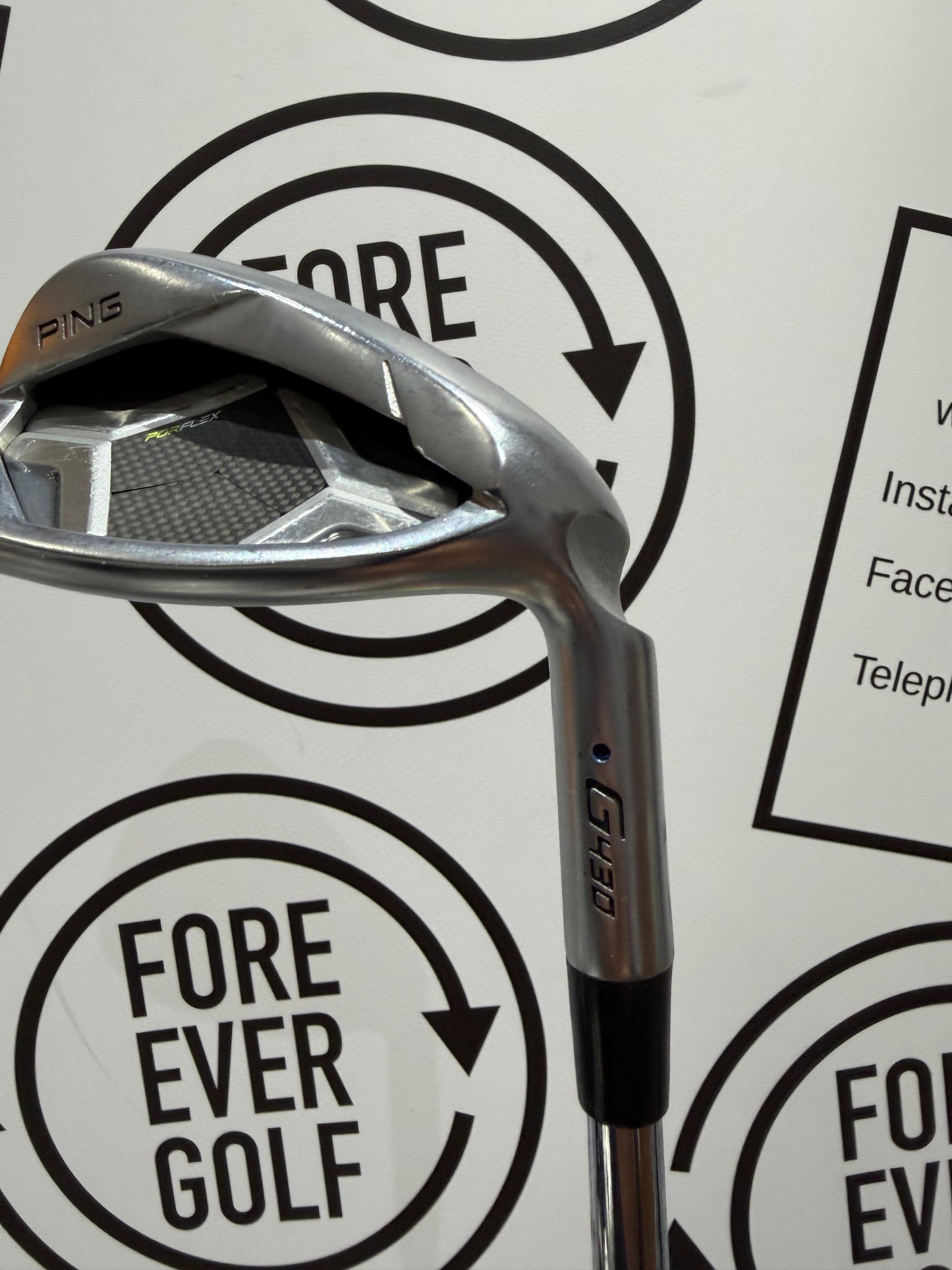 PING G430 WEDGE / 45 Degree / RH / Black Dot / 98g Reg Flex