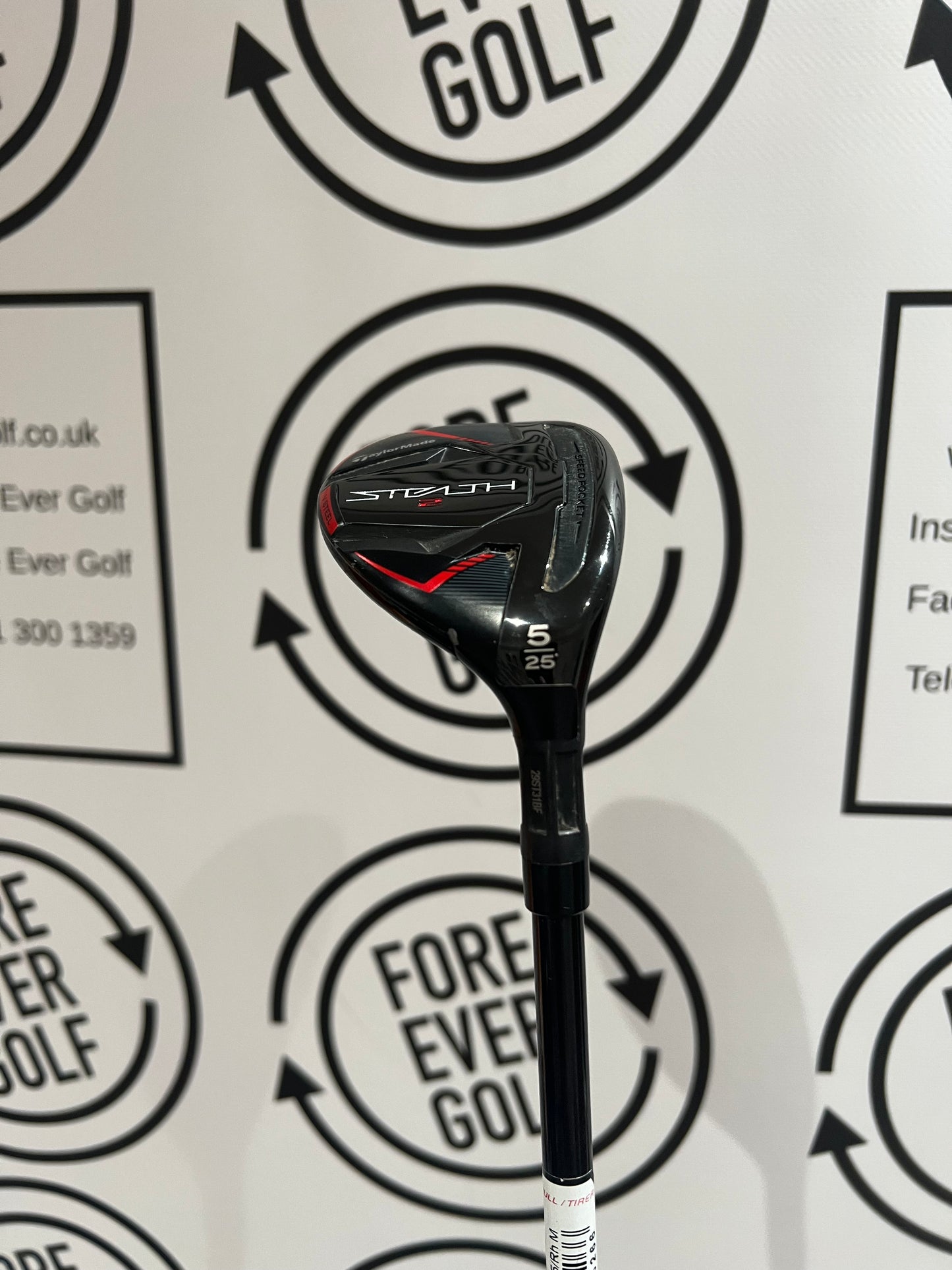 TAYLORMADE STEALTH 2 5 HYBRID (25 Deg), Mens RH, 50g A Flex