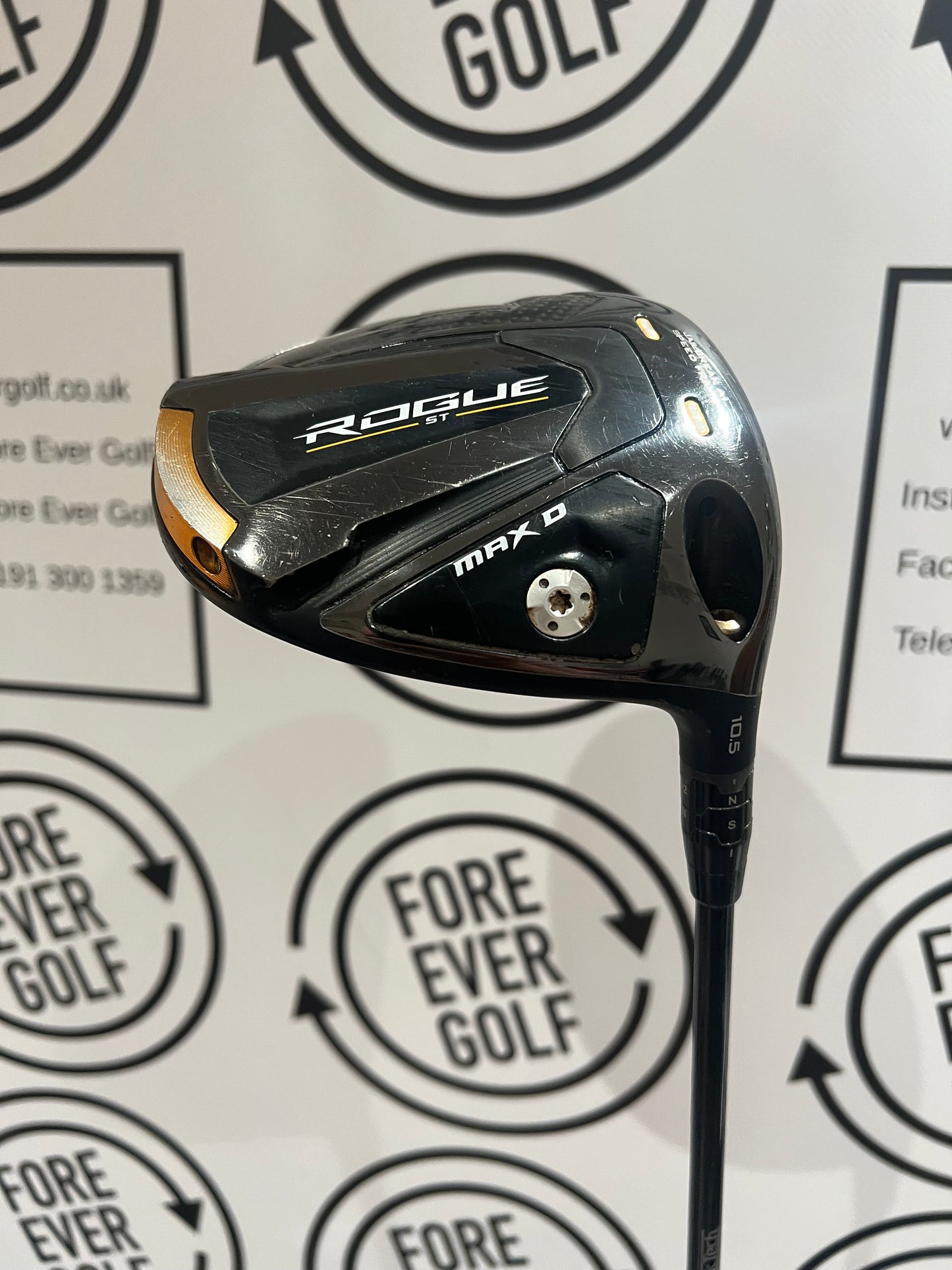CALLAWAY ROGUE ST MAX-D DRIVER (10.5 Deg), 55g Reg Flex