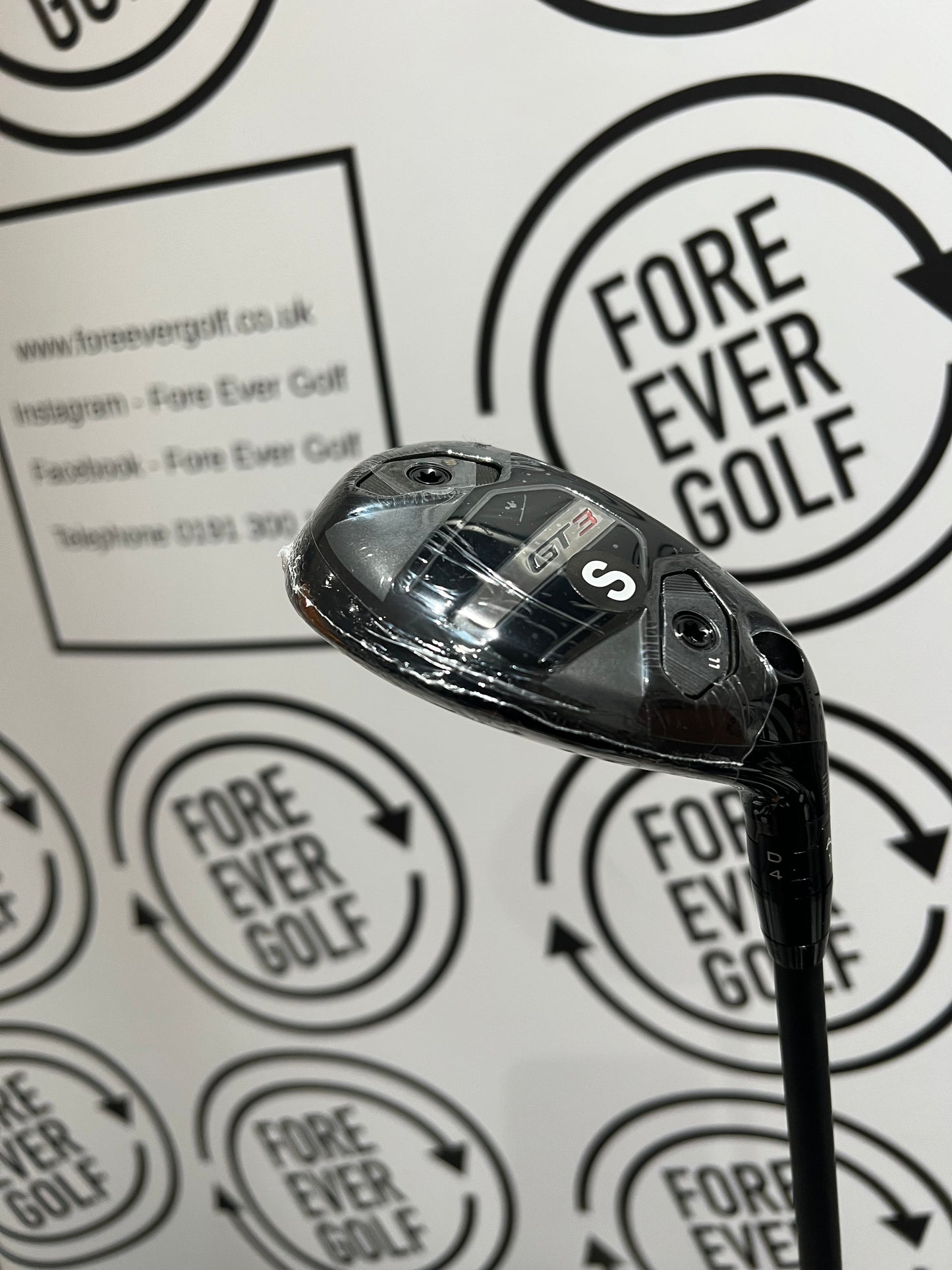 TITLEIST GT3 3 HYBRID / 19 Degree / Mens RH / 85g Stiff Flex
