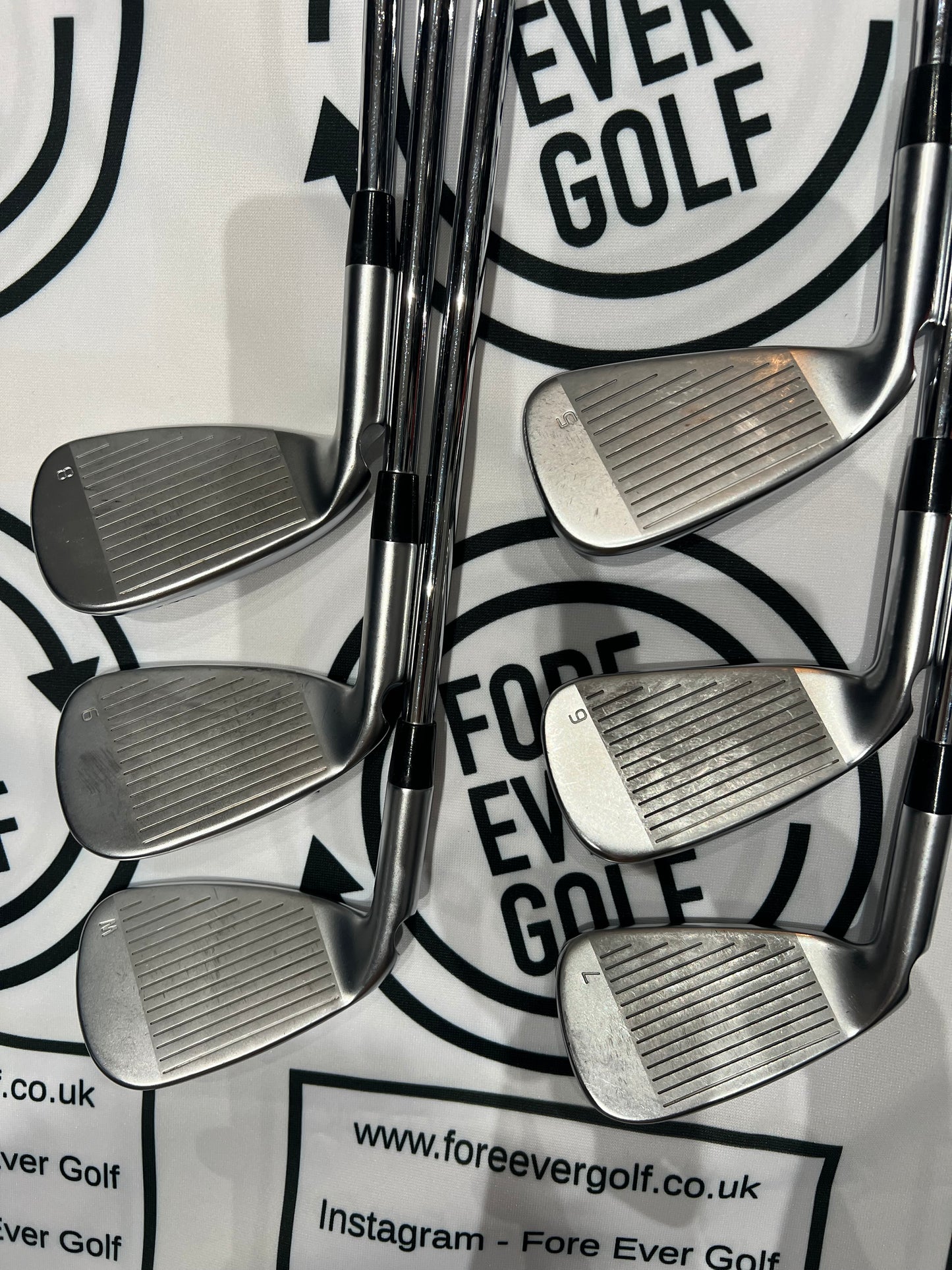PING G430 IRONS / 5 - PW / Blue Dot / Mens RH / 98g Reg Flex