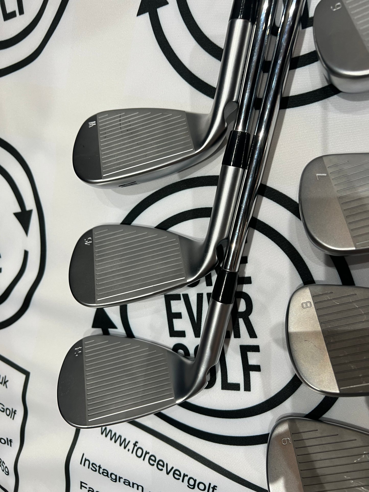 PING G430 IRONS / 6 - SW / Black Dot / 98g Reg Flex / Mens RH