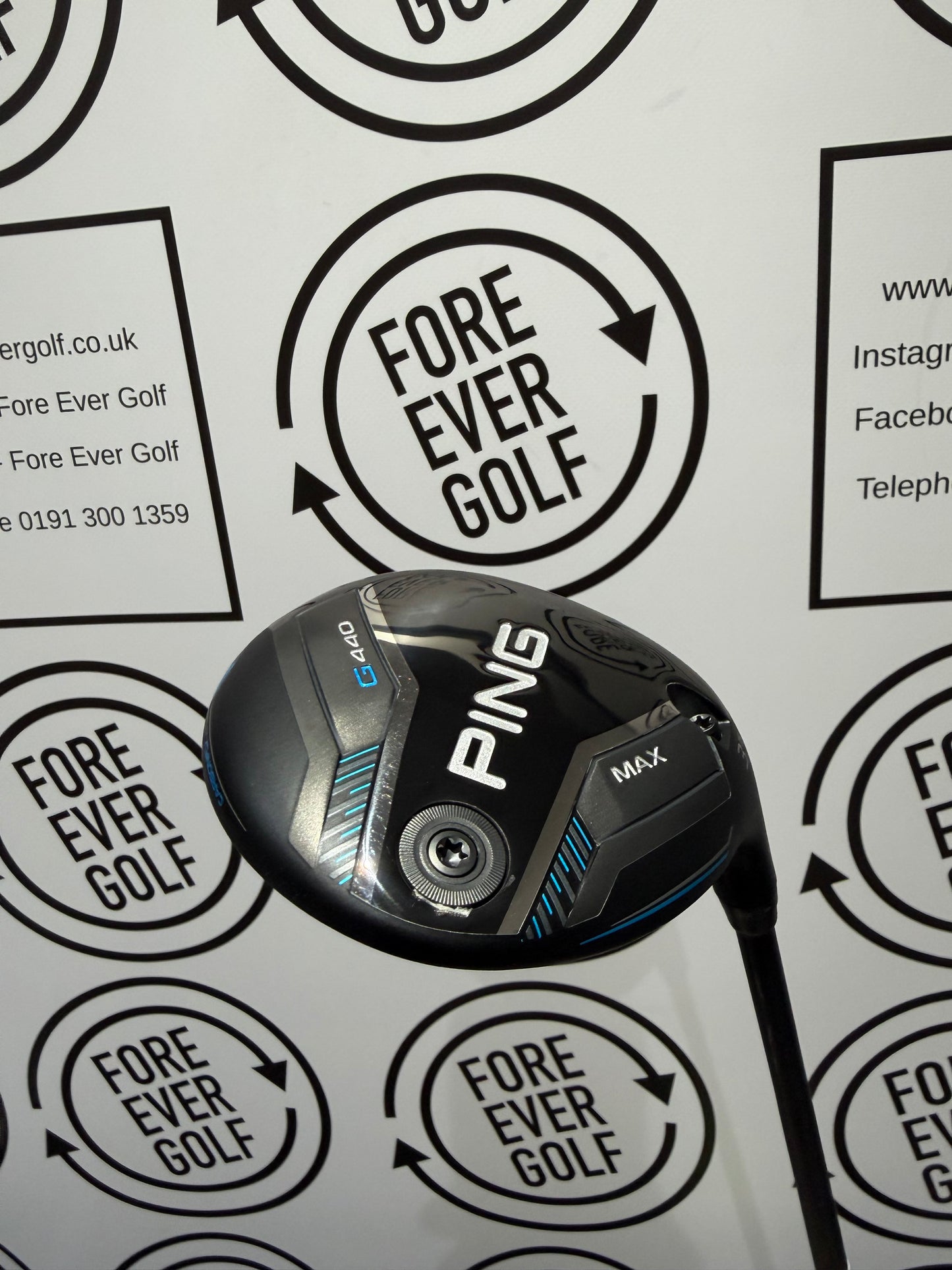 PING G440 MAX 3 WOOD / 15 Degree / RH / 65g Stiff Flex