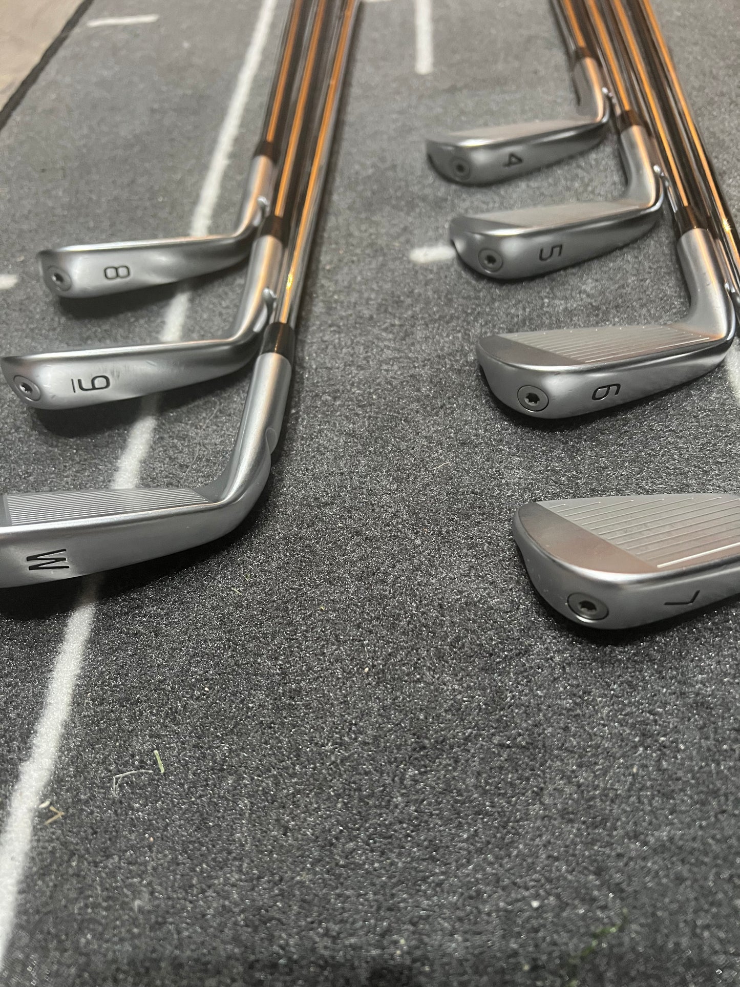 PING BLUEPRINT S IRONS / 4 - PW / Mens RH / Blue Dot / 120g Stiff Flex