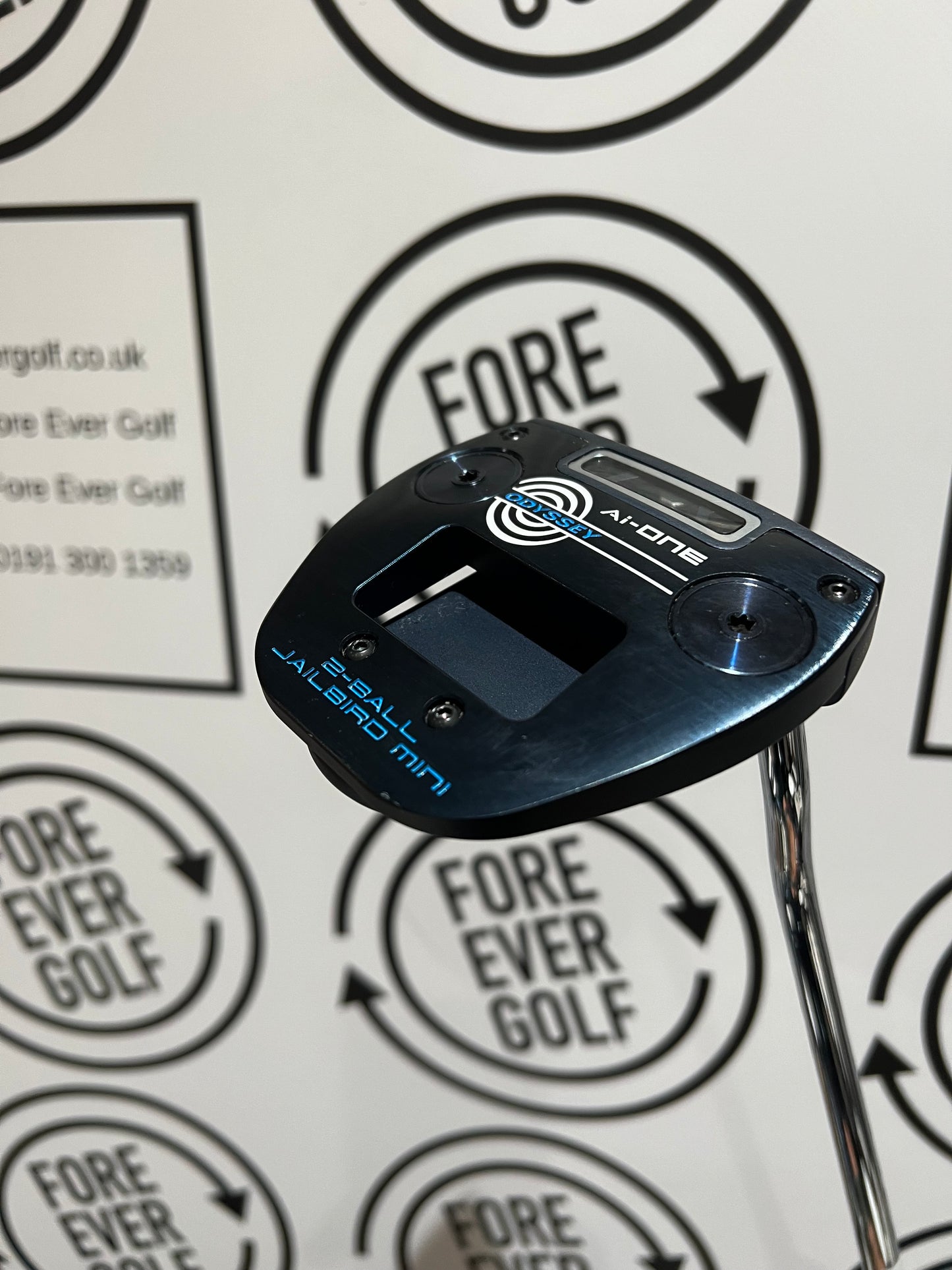 ODYSSEY Ai ONE 2-BALL JAILBIRD PUTTER / Mens RH / 33.5”