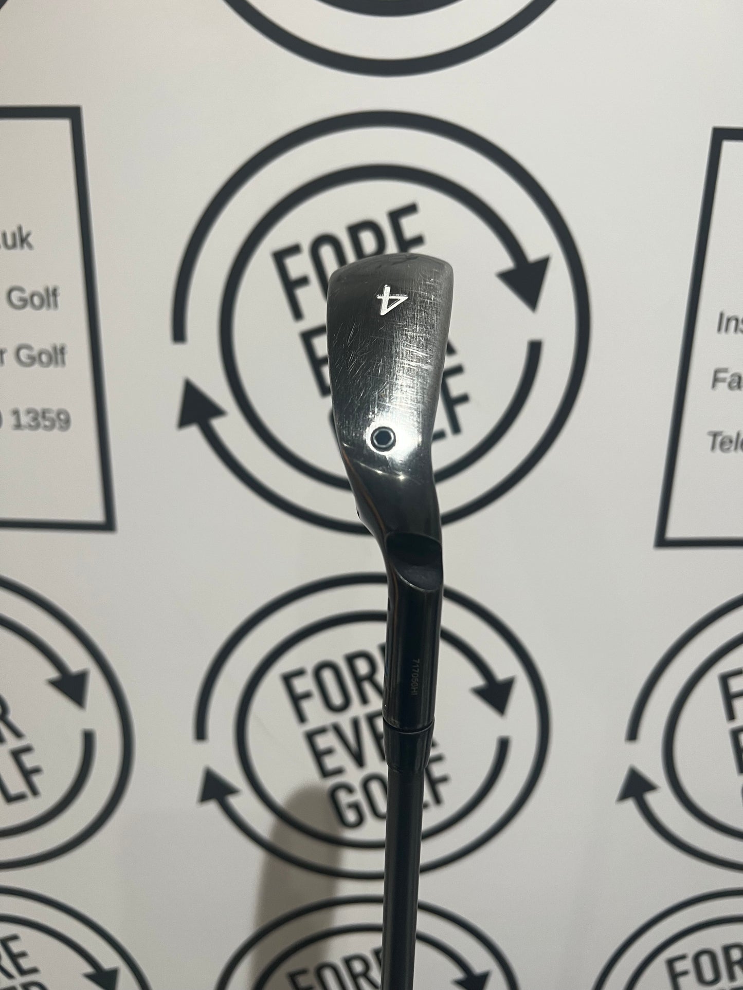 PING G SERIES 4 CROSSOVER IRON / Blue Dot / RH / 70g Stiff Flex