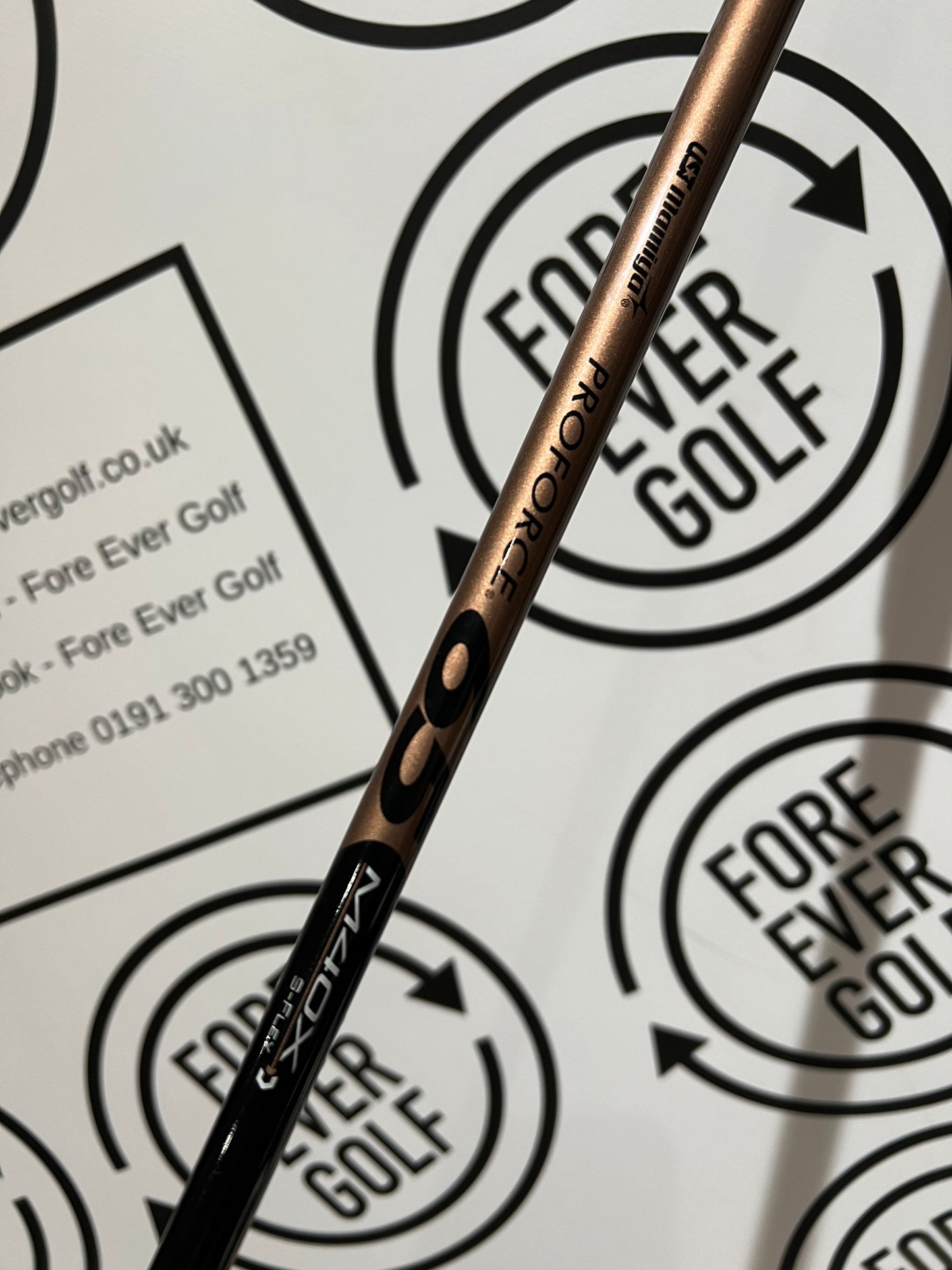 TAYLORMADE BRNR MINI COPPER DRIVER / 11.5 Deg / Mens RH / 65g Stiff Flex