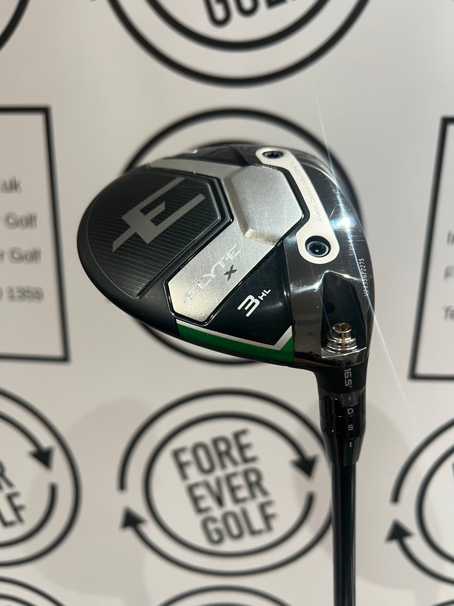 CALLAWAY ELYTE 3 WOOD MAX HL (16.5 Deg), Mens RH, 50g Regular Flex