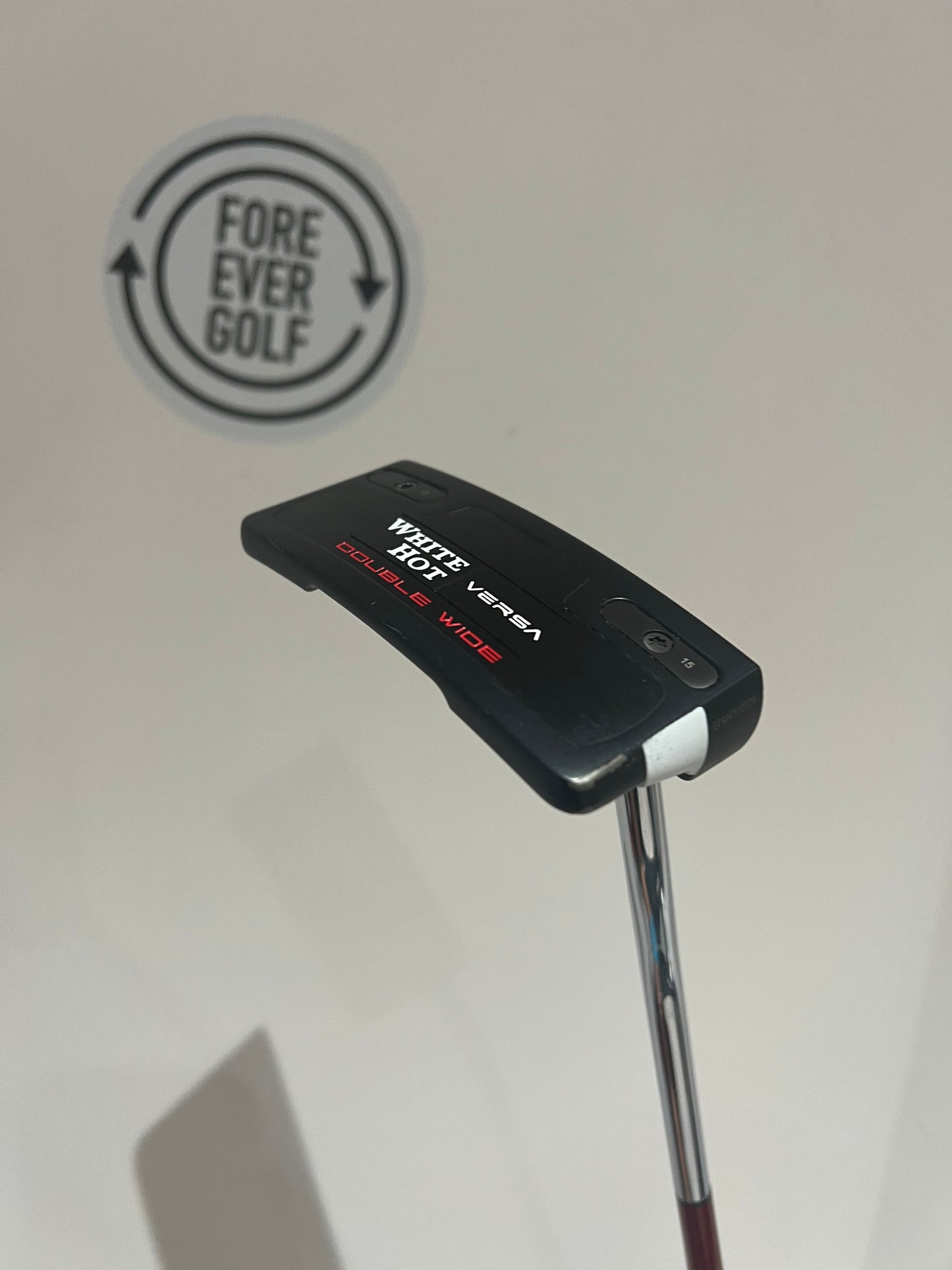ODYSSEY WHITE HOT VERSA DOUBLE WIDE PUTTER, Mens RH, 34” in Length