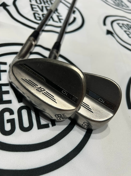 TITLEIST VOKEY SM10 WEDGES / 50 + 58 Deg / RH / Wedge Flex