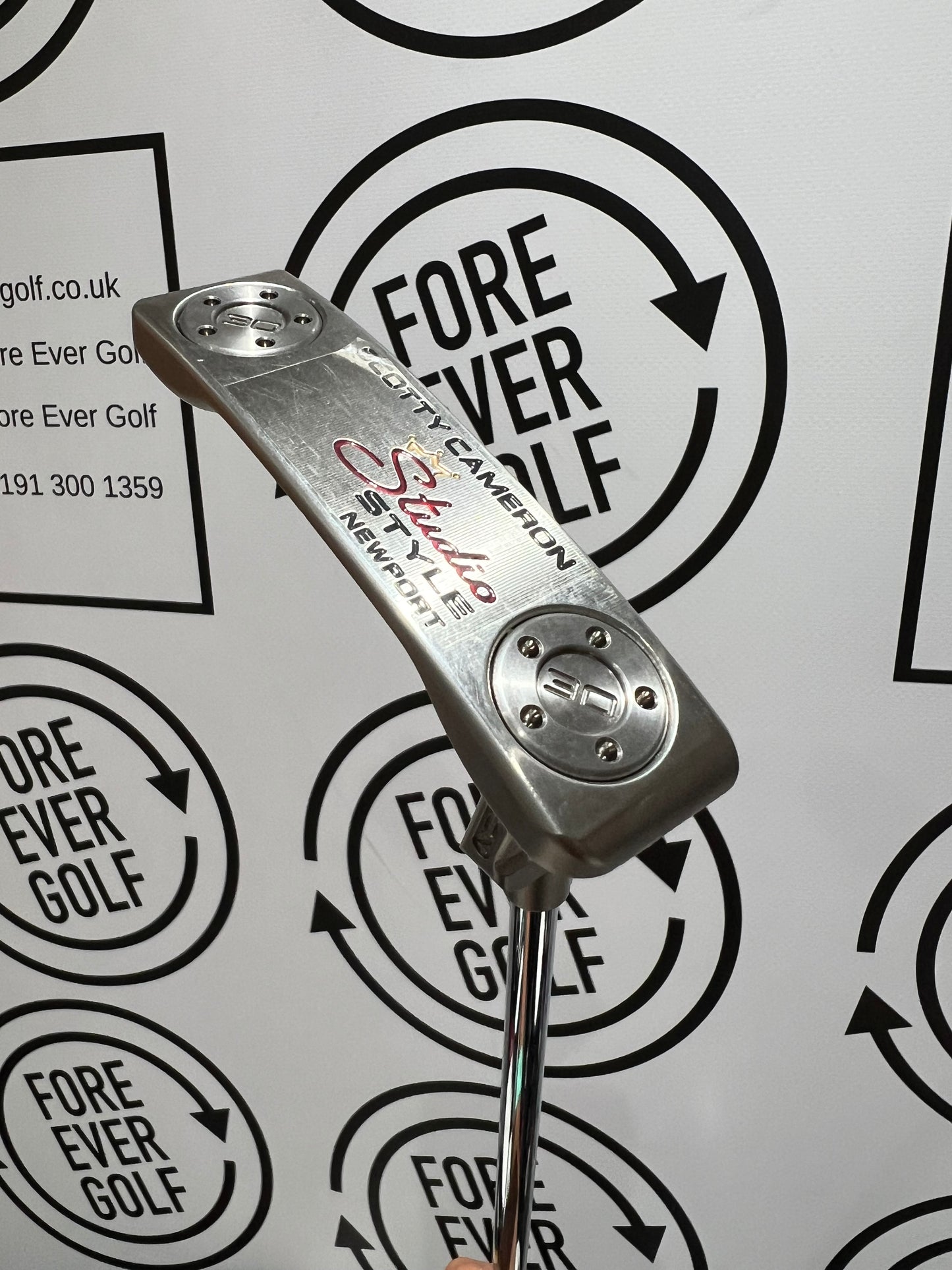 SCOTTY CAMERON STUDIO STYLE NEWPORT PUTTER / 34” / RH