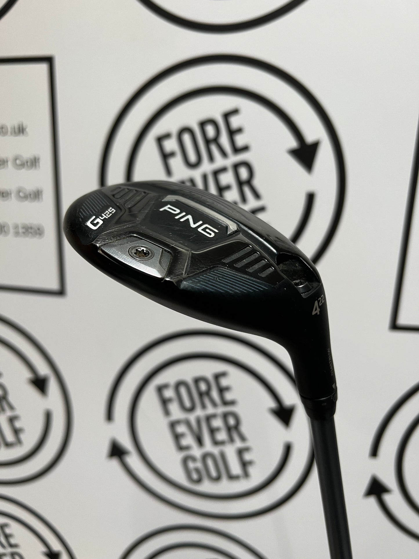 PING G425 4 HYBRID / 22 Degree / Mens RH / 70g Reg Flex