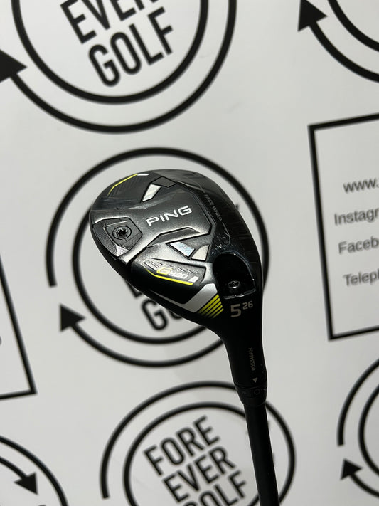 PING G430 5 HYBRID / 26 Deg / Mens RH / 70g Soft Reg Flex