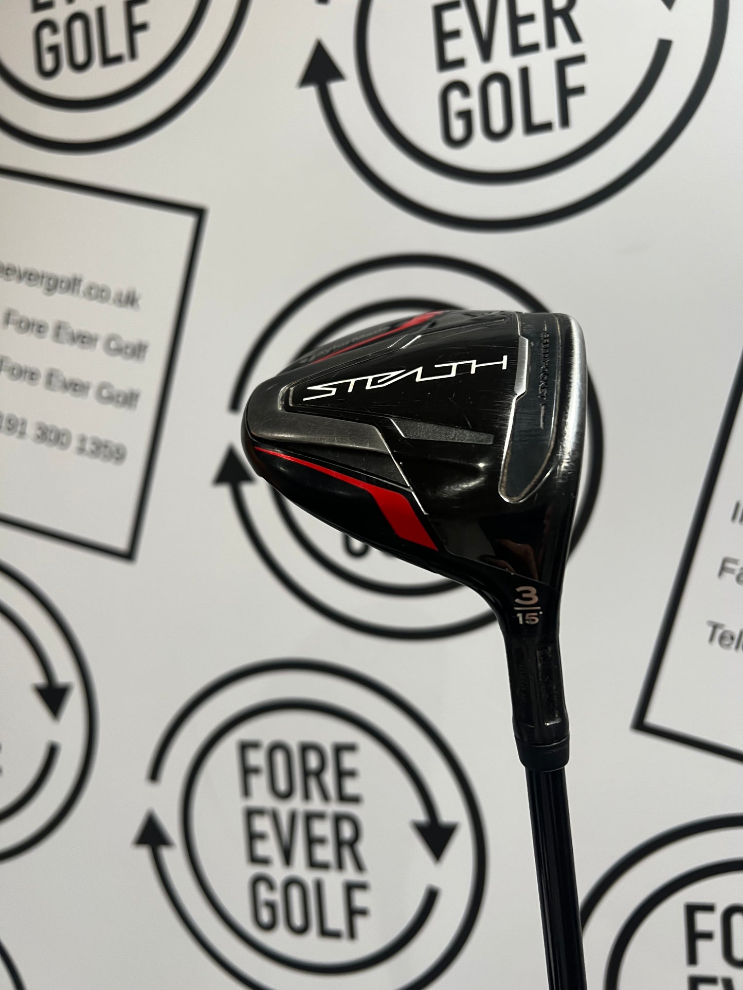 TAYLORMADE STEALTH 3 WOOD / 15 Deg / RH / ACCRA 50 Reg Flex Shaft