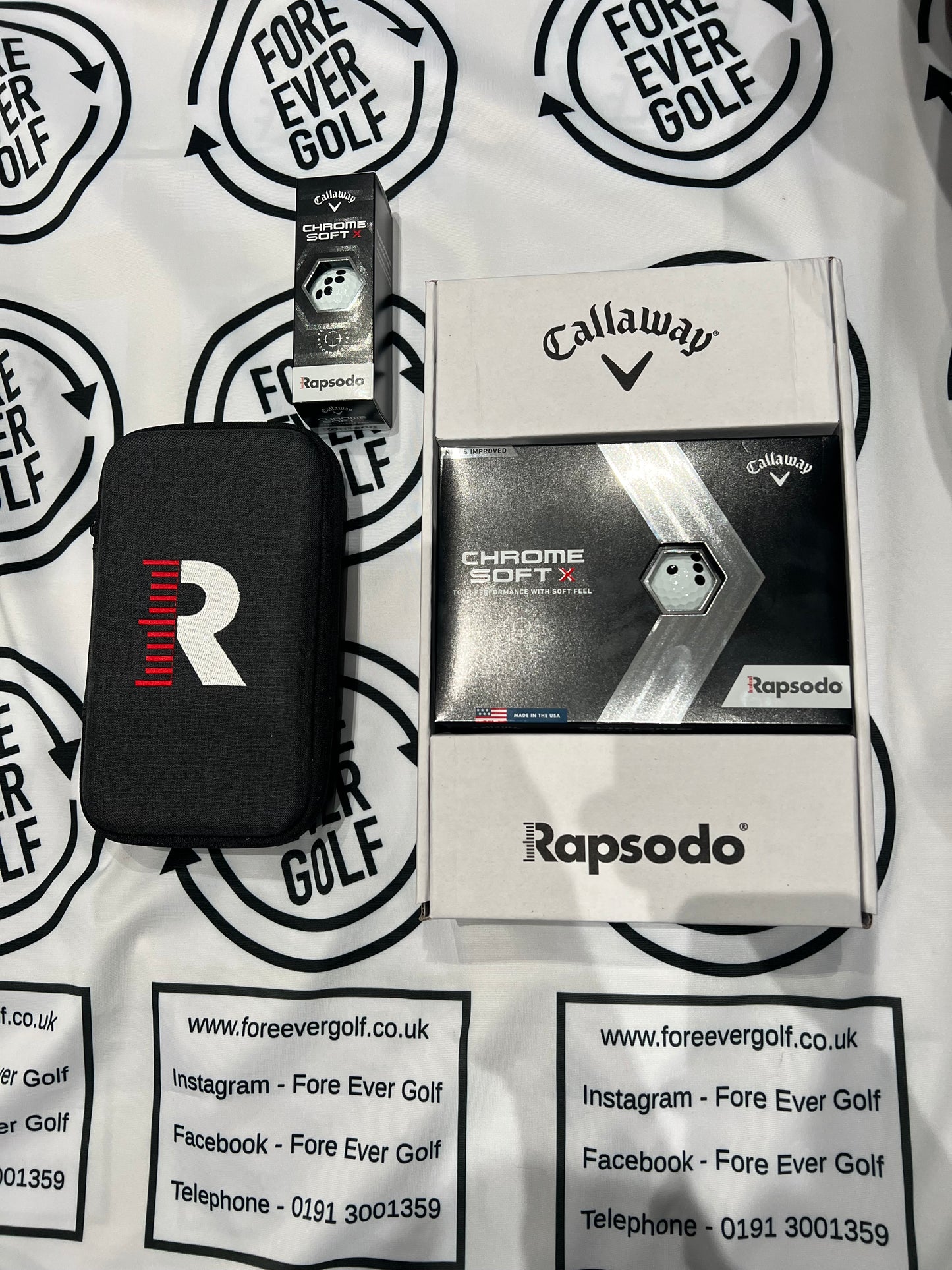 RAPSODO MLM2 PRO GOLF LAUNCH MONITOR SIMULATOR + ACCESSORY PACK & CALLAWAY BALLS - RRP £649