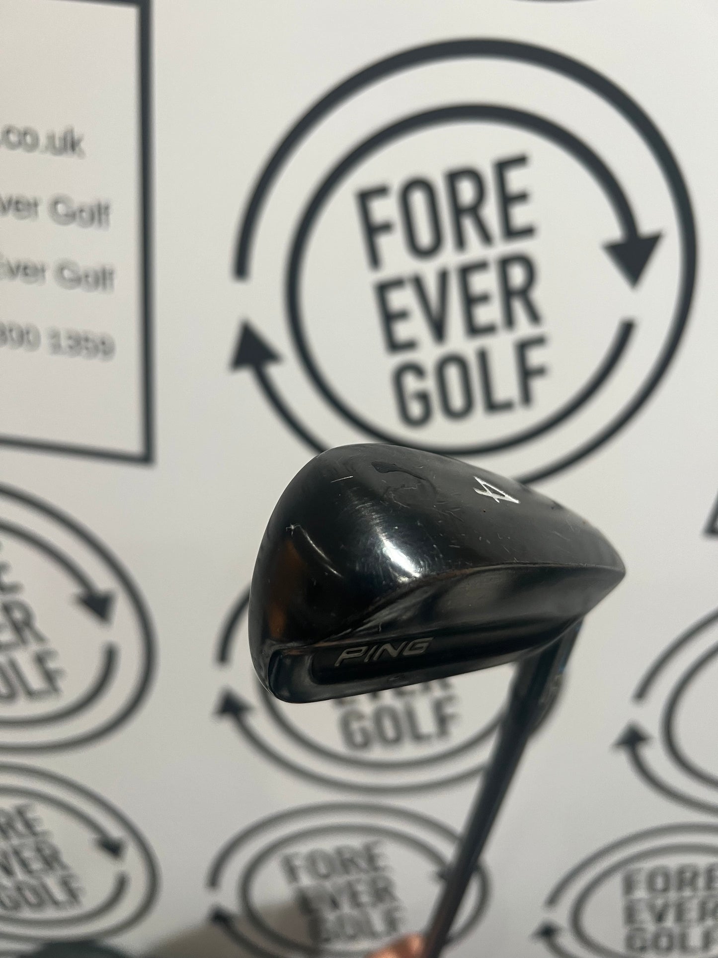PING G SERIES 4 CROSSOVER IRON / Blue Dot / RH / 70g Stiff Flex