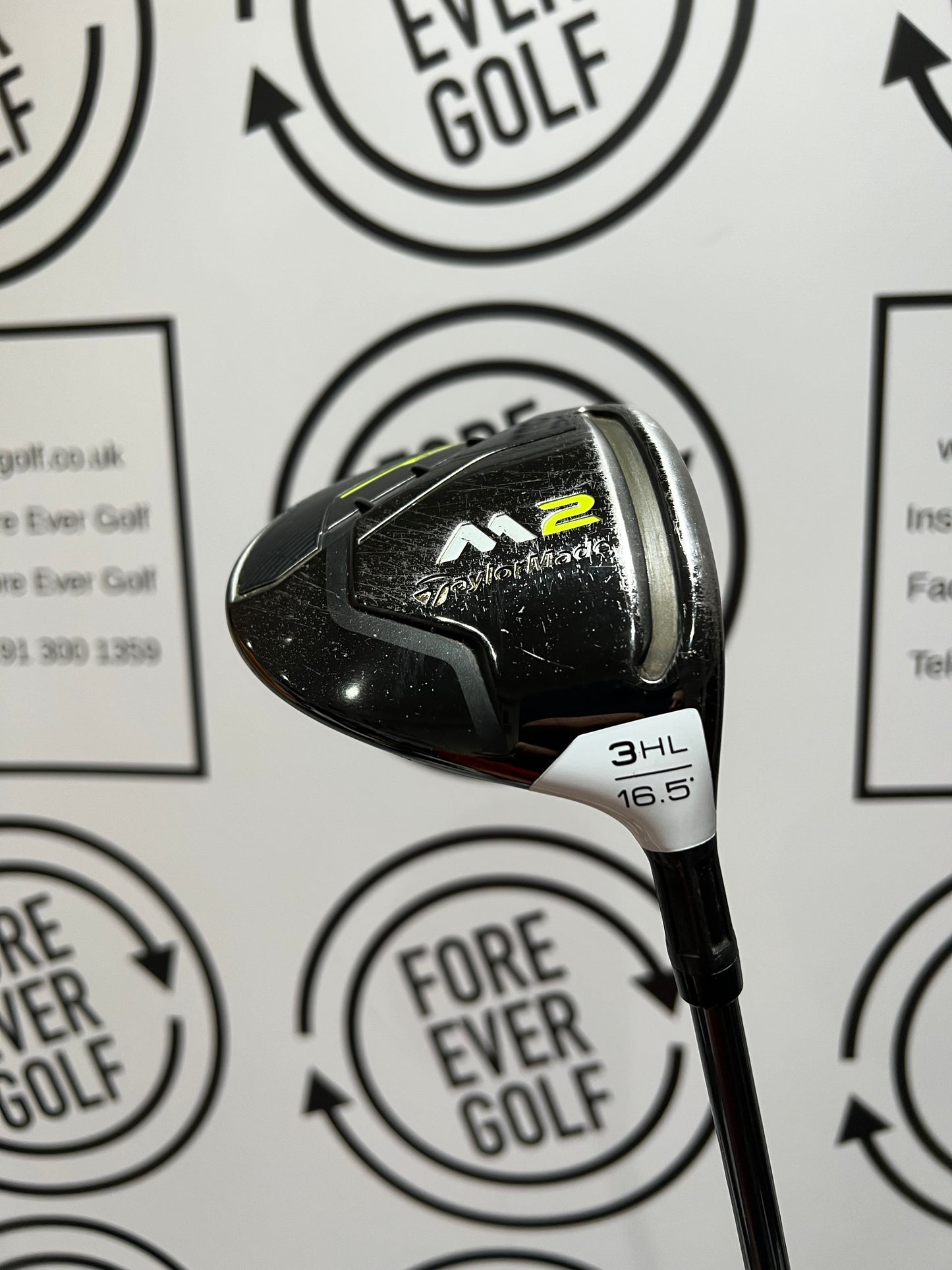 TAYLORMADE M2 3 WOOD HL / 16.5 Deg / RH / 55g Reg Flex