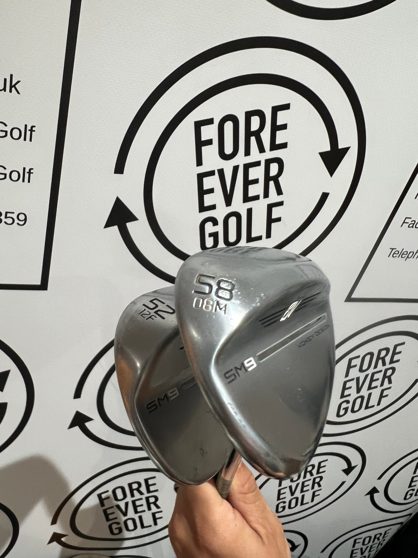 TITLEIST VOKEY SM9 WEDGES / 52 & 58 Degree / RH / Wedge Flex