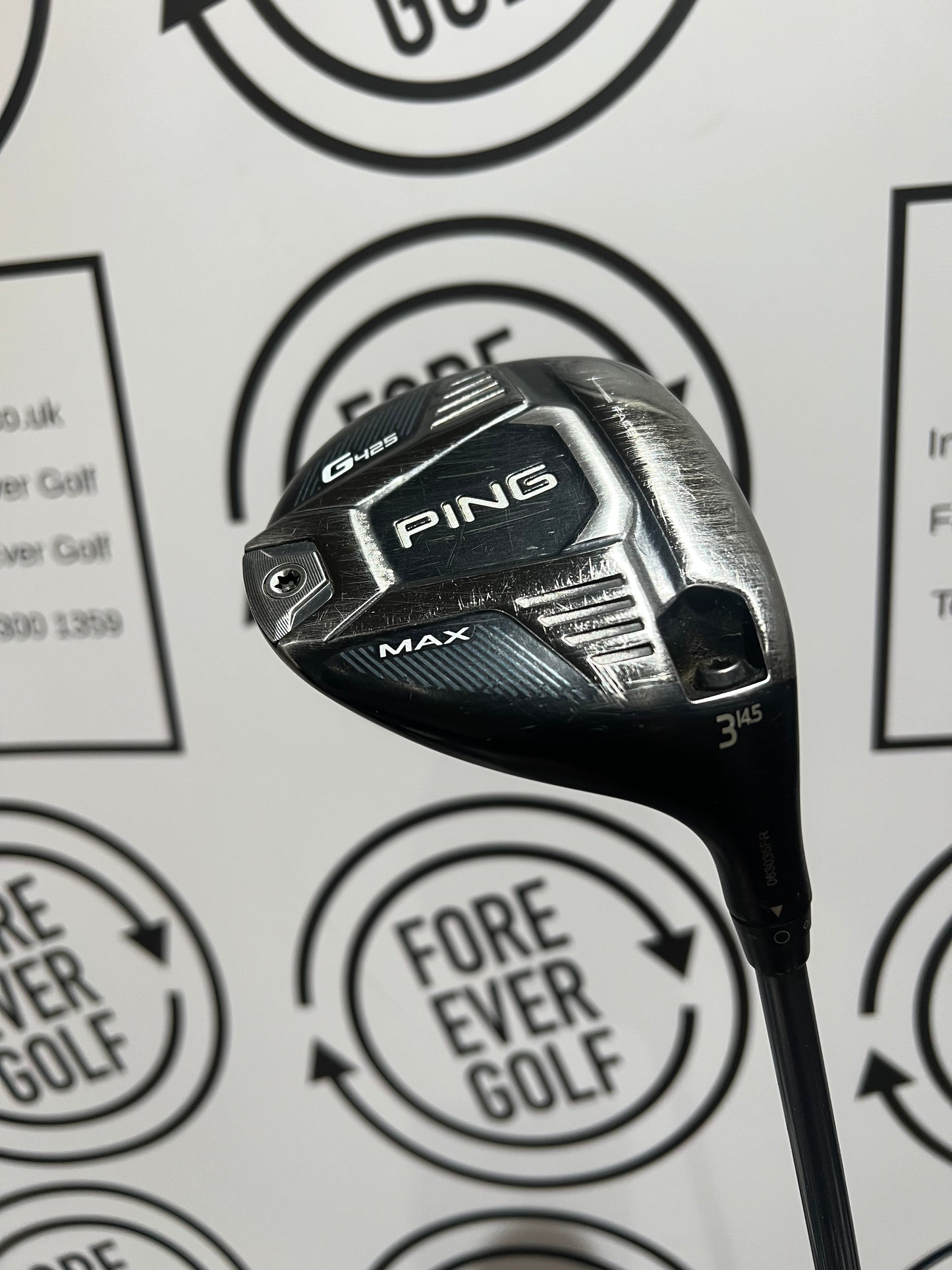 PING G425 MAX 3 WOOD / 14.5 Deg / RH / 55g Soft Reg Flex