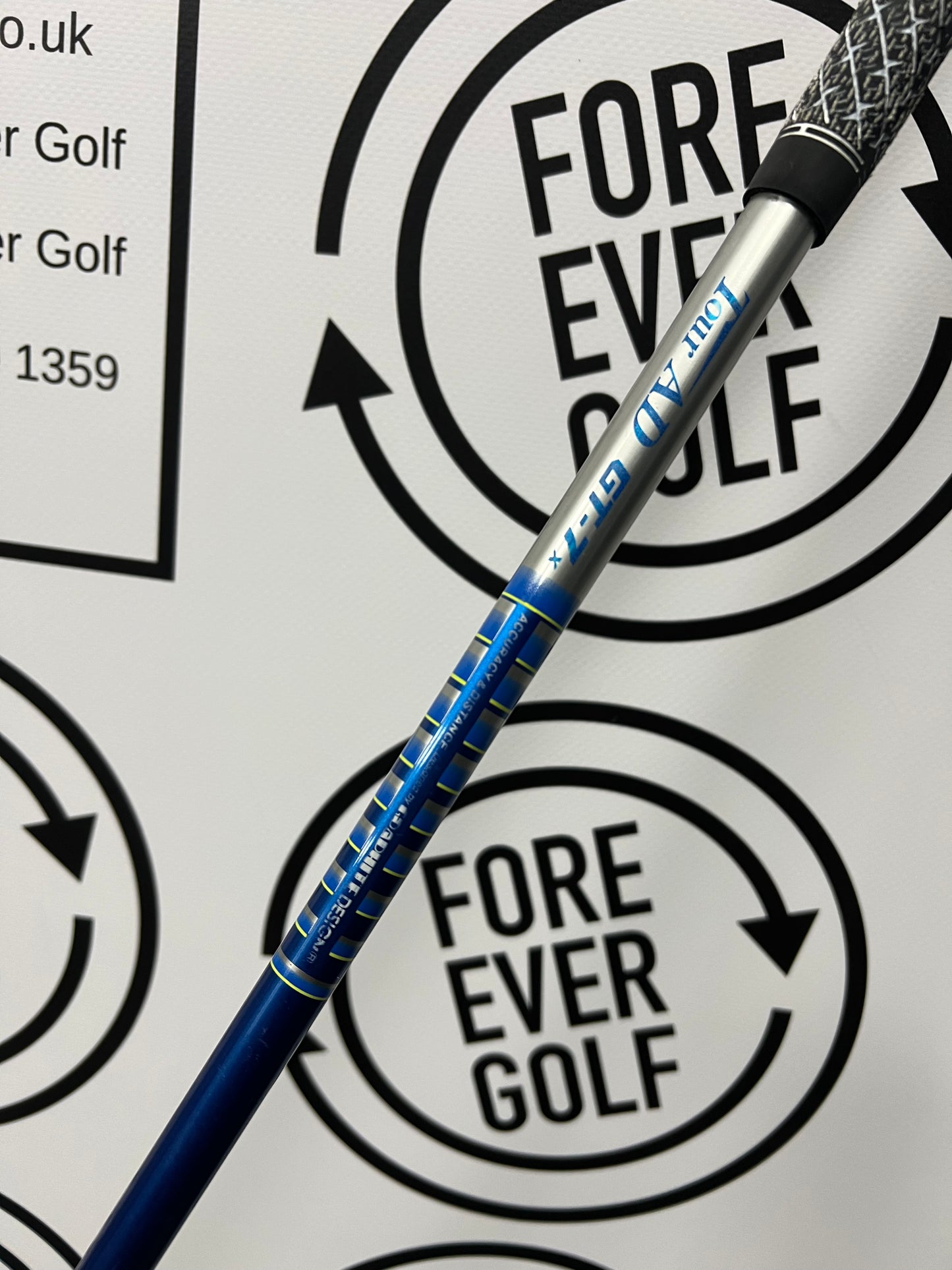 GRAPHITE DESIGN TOUR AD GT-7 X-STIFF Flex, 3 Wood Shaft - TITLEIST, 42” in Length