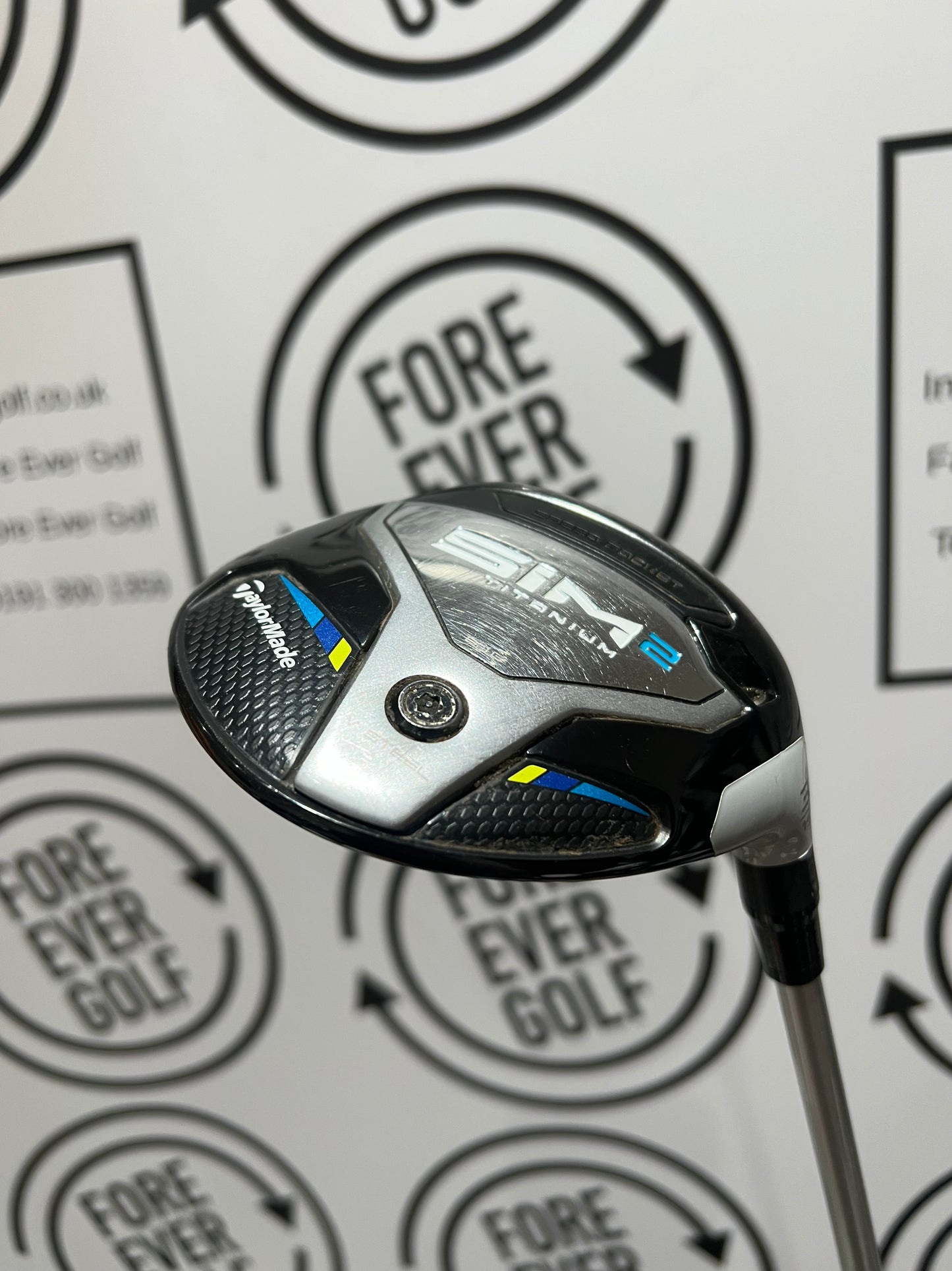TAYLORMADE SIM2 TITANIUM 3 WOOD / 15 Deg / RH / 60g Stiff Flex