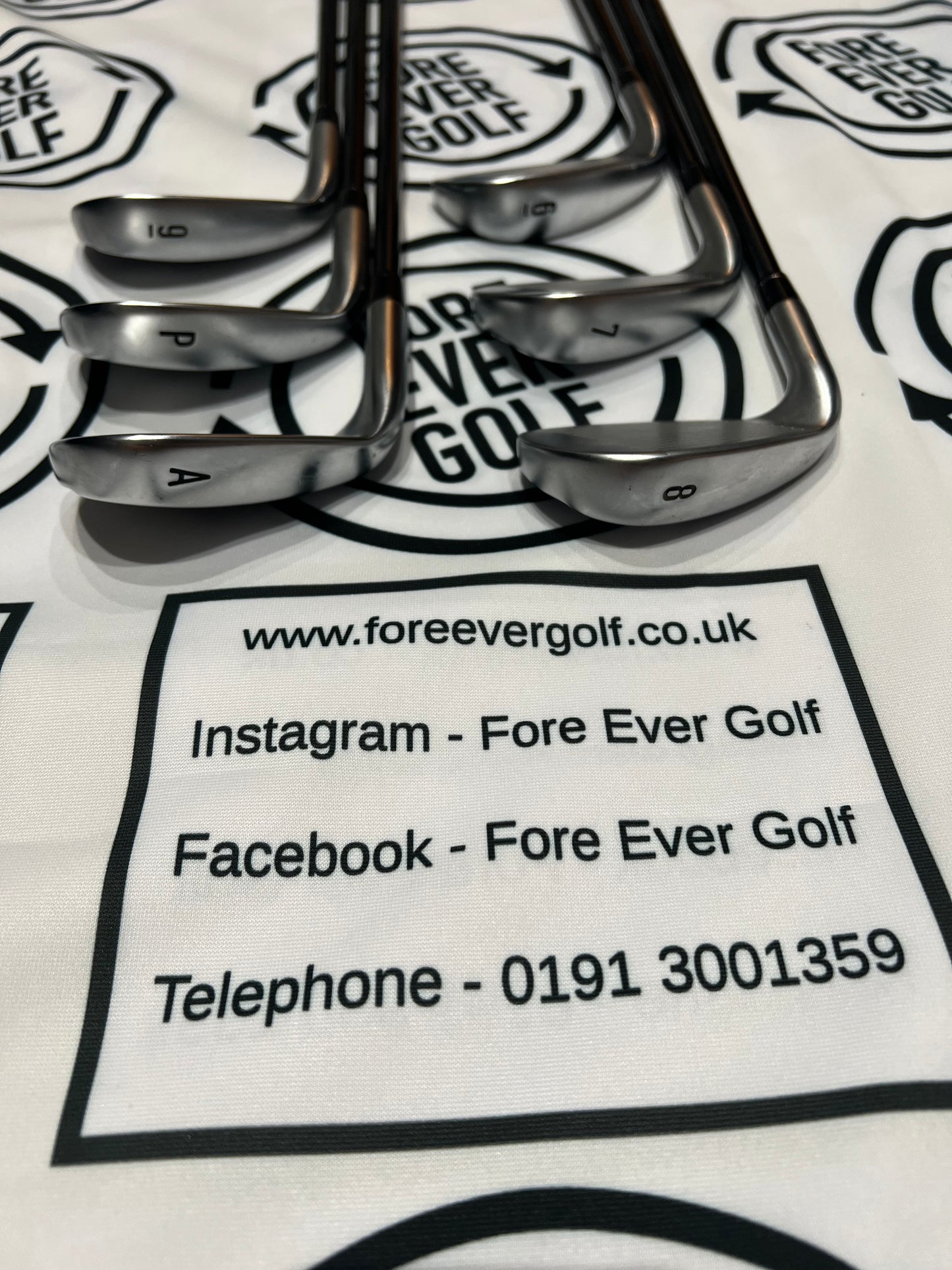 CALLAWAY DCB IRONS / 6 - AW / Mens RH / 65g Reg Flex / Graphite Shafts