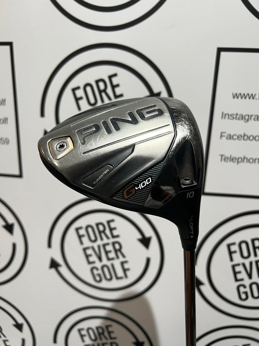 PING G400 SFT DRIVER / 10 DEGREE / Mens RH / 55g Reg Flex
