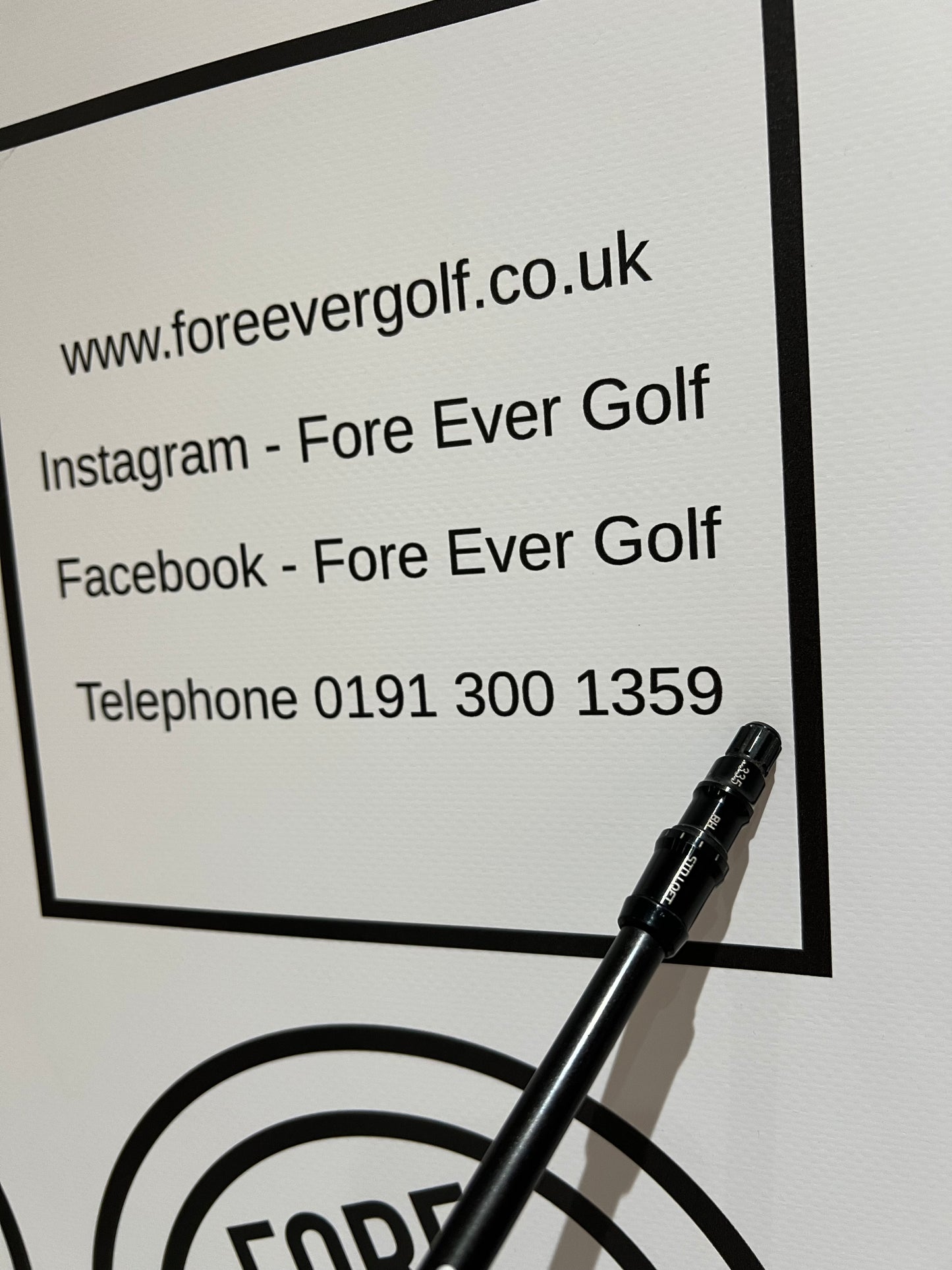 GRAPHITE DESIGN TOUR AD IZ 70g DRIVER SHAFT / TM Tip / 44.25”